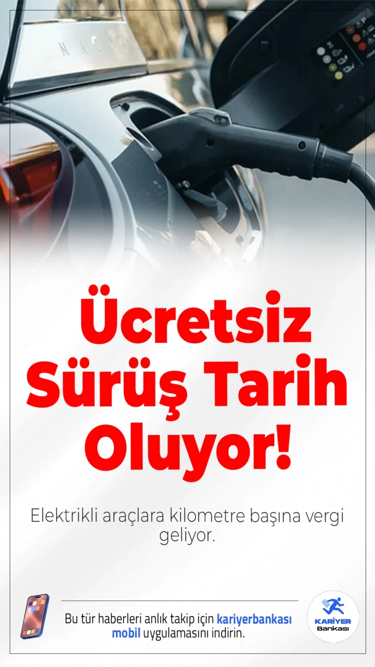 Elektrikli Araçlara Kilometre Başına Vergi Geliyor: Ücretsiz Sürüş Tarih Oluyor.Nisan 2028’den itibaren İngiltere’de elektrikli ve plug-in hibrit araçlardan kilometre başına vergi alınacak. Yeni düzenleme, EV kullanıcıları için maliyetleri artırabilir.