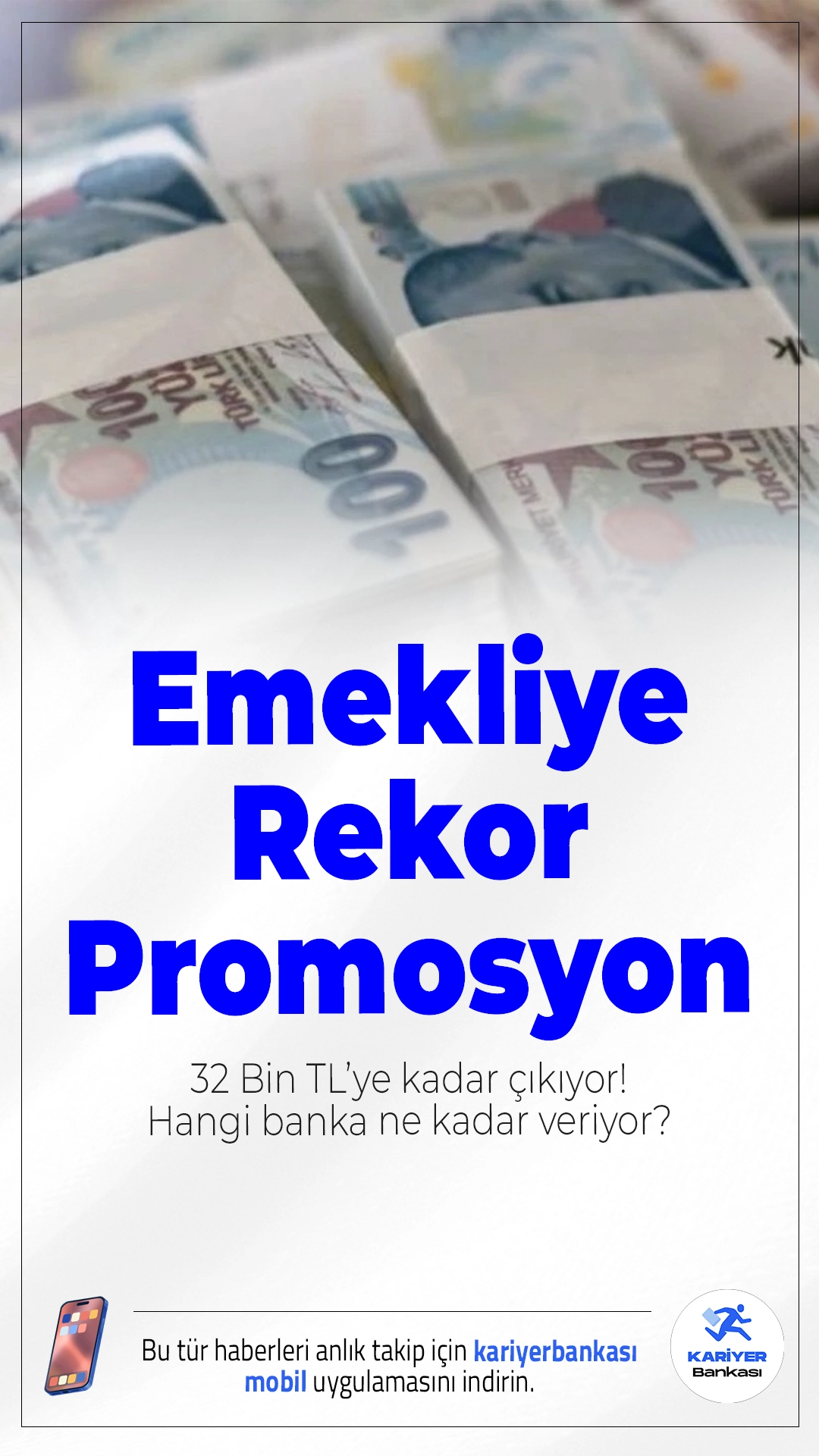 Emekliye Rekor Promosyon: 32 Bin TL’ye Kadar Çıkıyor! Hangi Banka Ne Kadar Veriyor?Kasım 2025 itibarıyla bankalar, emekliler için kıyasıya bir promosyon yarışına girmiş durumda. Promosyon tutarları 12 bin TL'den başlayıp 32 bin TL’ye kadar çıkarken, ek avantajlar ve şartlarla birlikte rakamlar daha da artabiliyor.