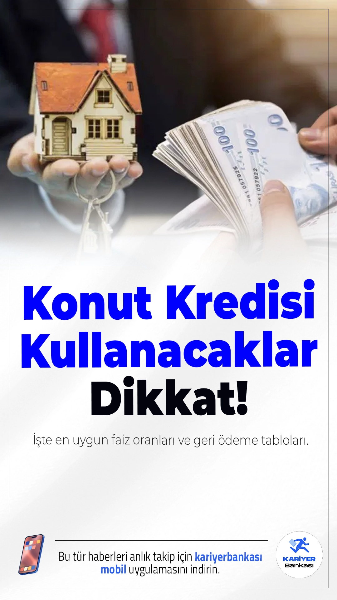 Konut Kredisi Kullanacaklar Dikkat! İşte En Uygun Faiz Oranları ve Geri Ödeme Tabloları.Ev sahibi olmak isteyenler için en uygun konut kredisi faiz oranı bu hafta da yüzde 2,69 seviyesinde sabit kaldı.
