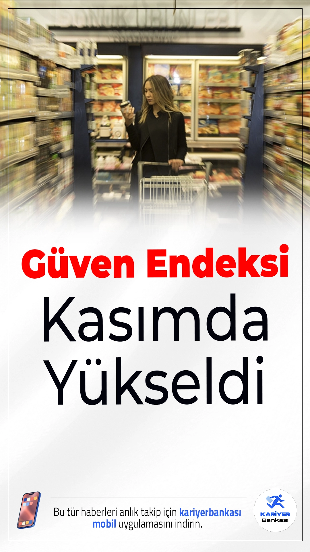 Güven Endeksi Kasımda Yükseldi.Türkiye İstatistik Kurumu (TÜİK) tarafından açıklanan verilere göre, kasım ayında güven endeksi hizmet, perakende ticaret ve inşaat sektörlerinde artış gösterdi. Ekonomik güvenin üç temel sektörde de yukarı yönlü hareket etmesi, iş dünyasında toparlanma sinyali olarak değerlendiriliyor.