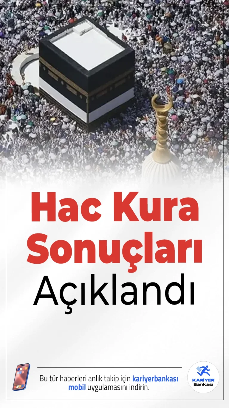 2026 Hac Kura Sonuçları Açıklandı! İşte E-Devlet Sorgulama Ekranı ve Detaylar.2026 yılında kutsal topraklara gitmek isteyen yaklaşık 1.8 milyon hacı adayı için heyecanlı bekleyiş sona erdi. Diyanet İşleri Başkanlığı tarafından noter huzurunda ve dijital ortamda yapılan kura çekiminin sonuçları, 5 Kasım 2025 saat 20.00 itibarıyla e-Devlet üzerinden erişime açıldı.