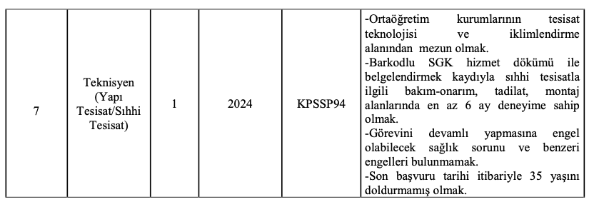 Türk-Alman Üniversitesi personel alımı