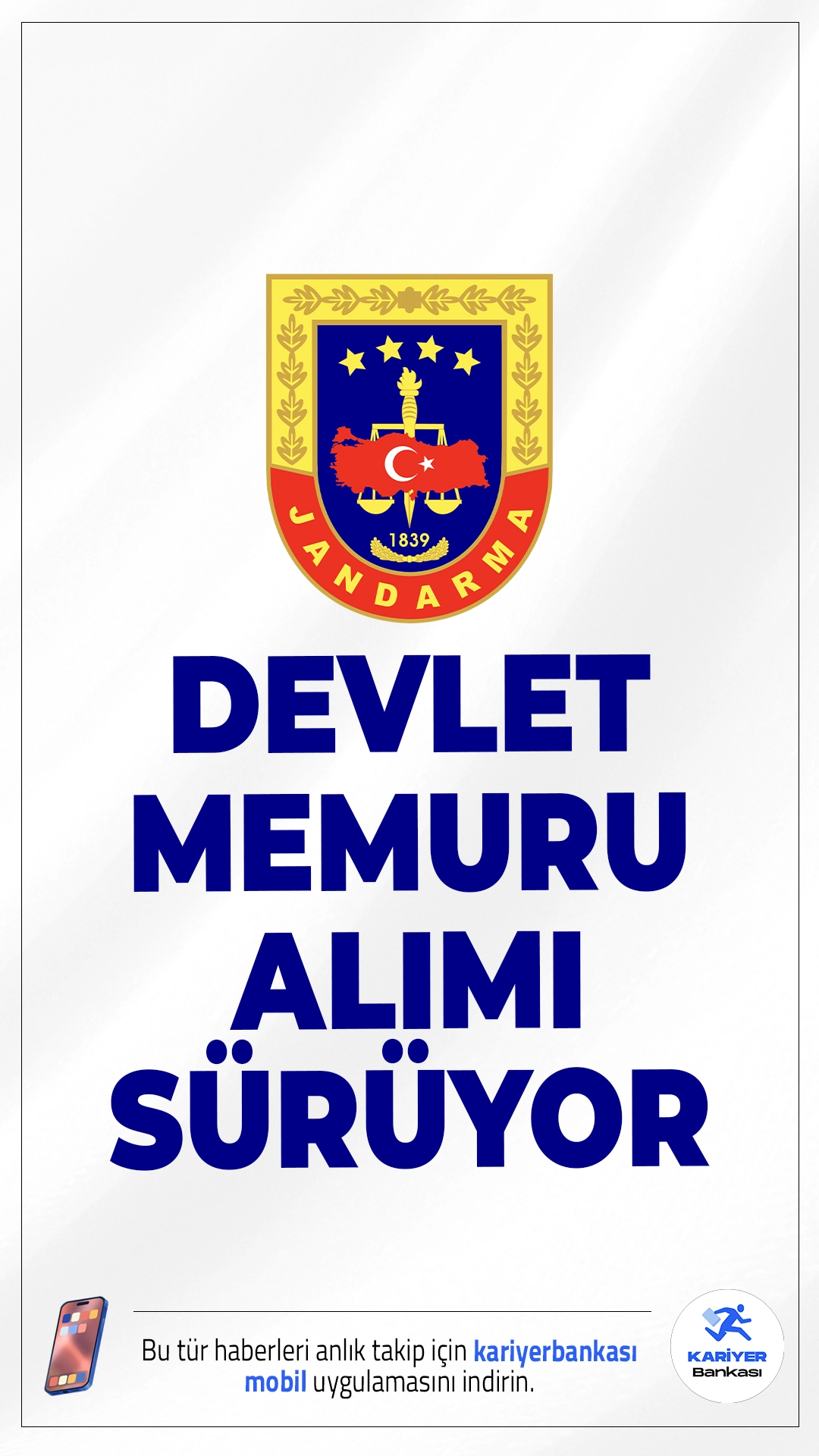 Jandarma 29 Devlet Memuru Alımı Sürüyor.Jandarma Genel Komutanlığı farklı ünvan ve kadrolarda 29 devlet memuru alımı için başvuru işlemleri devam ediyor.Alım yapılacak kadrolar, Jandarma Genel Komutanlığı karargahı ile bağlı birlik ve kurumlarında görevlendirilecek. Başvur yapacak adayların genel ve özel şartları taşıması gerekmektedir.İşte şartlar ve başvuru bilgileri..