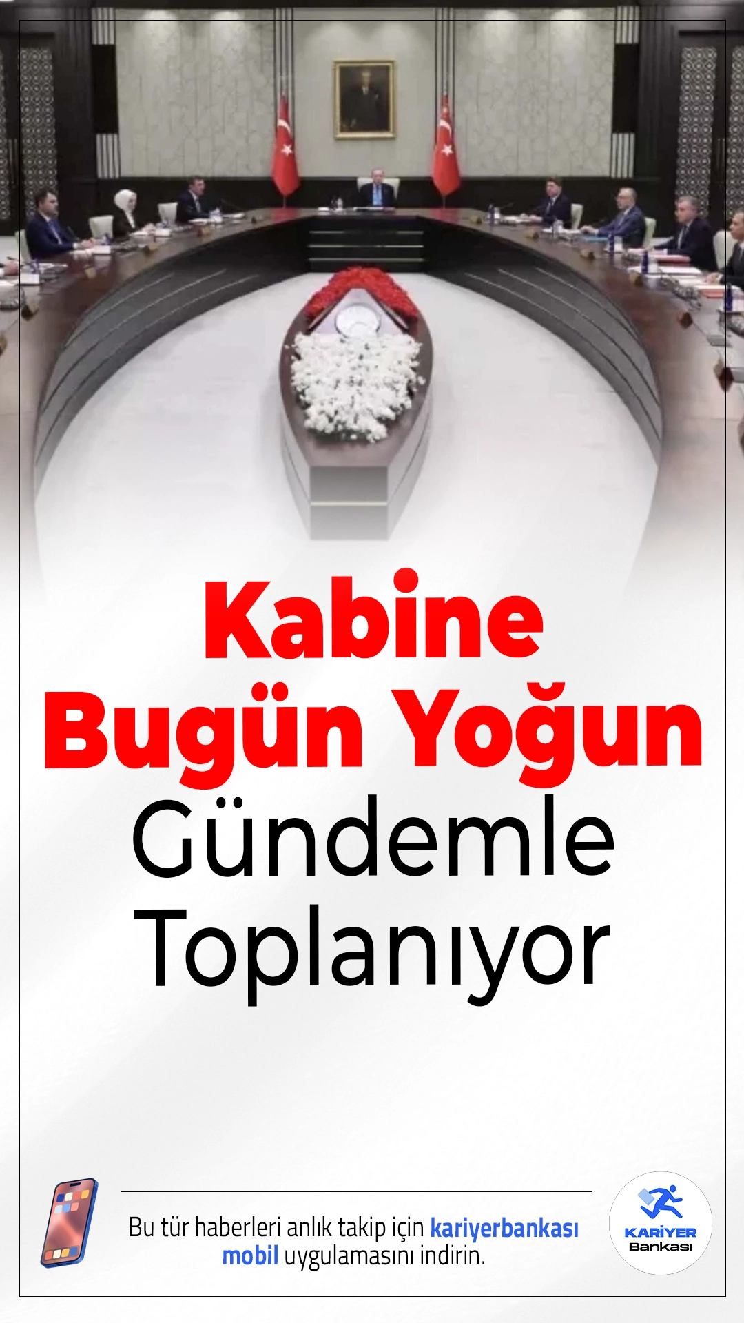 Kabine Bugün Yoğun Gündemle Toplanıyor.Türkiye’de bugün kritik bir gündemle bir araya gelecek olan Kabine toplantısı, oldukça önemli konuları masaya yatıracak. İlk sırada uçak kazasında hayatını kaybeden 20 askerimiz yer alıyor.  