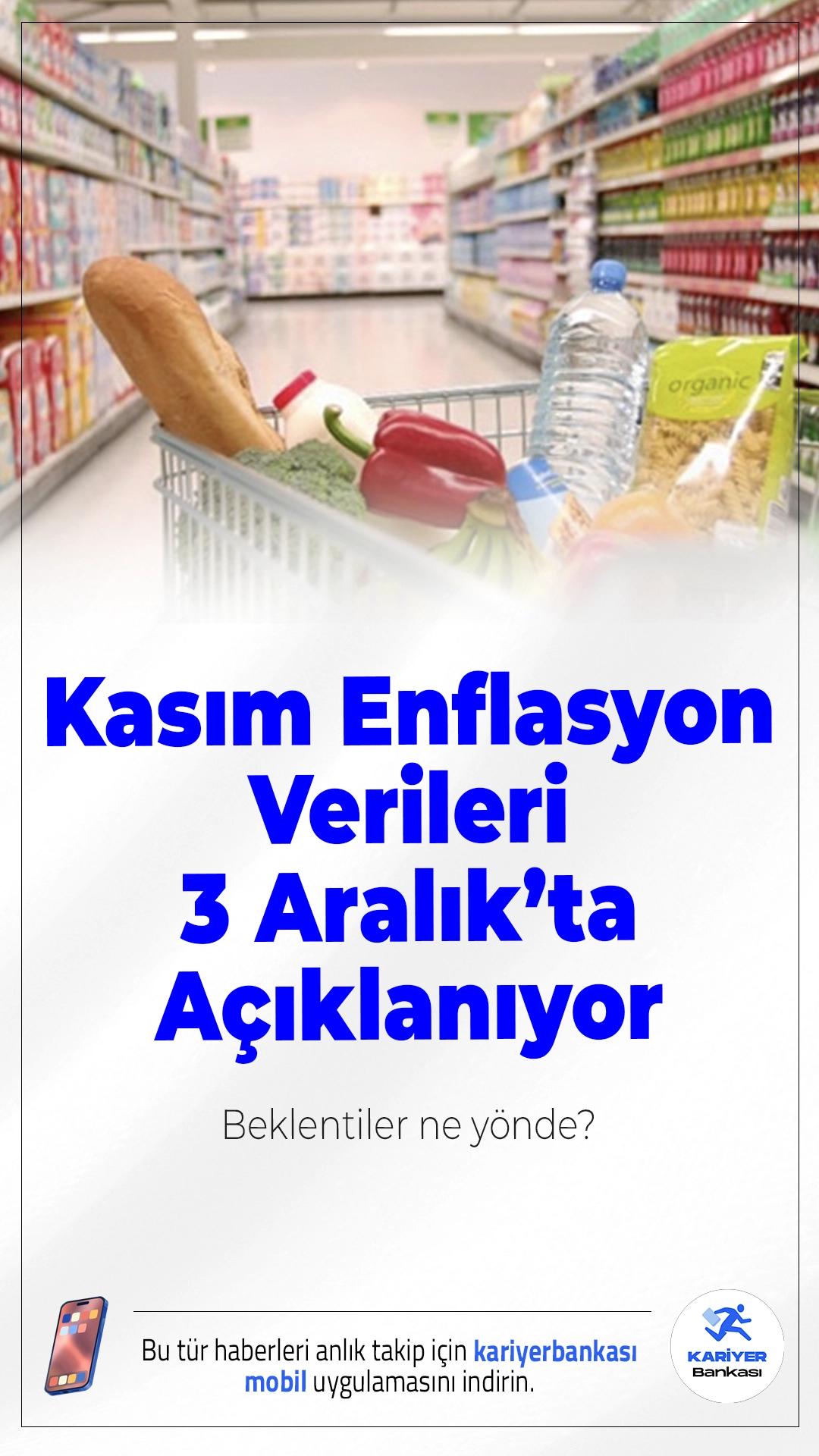 Kasım Enflasyonu 3 Aralık’ta Açıklanıyor: Beklentiler Ne Yönde?TÜİK, kasım ayına ait enflasyon rakamlarını 3 Aralık Çarşamba günü açıklayacak. Ekim ayında yıllık enflasyon yüzde 32,87 olarak gerçekleşmişti.