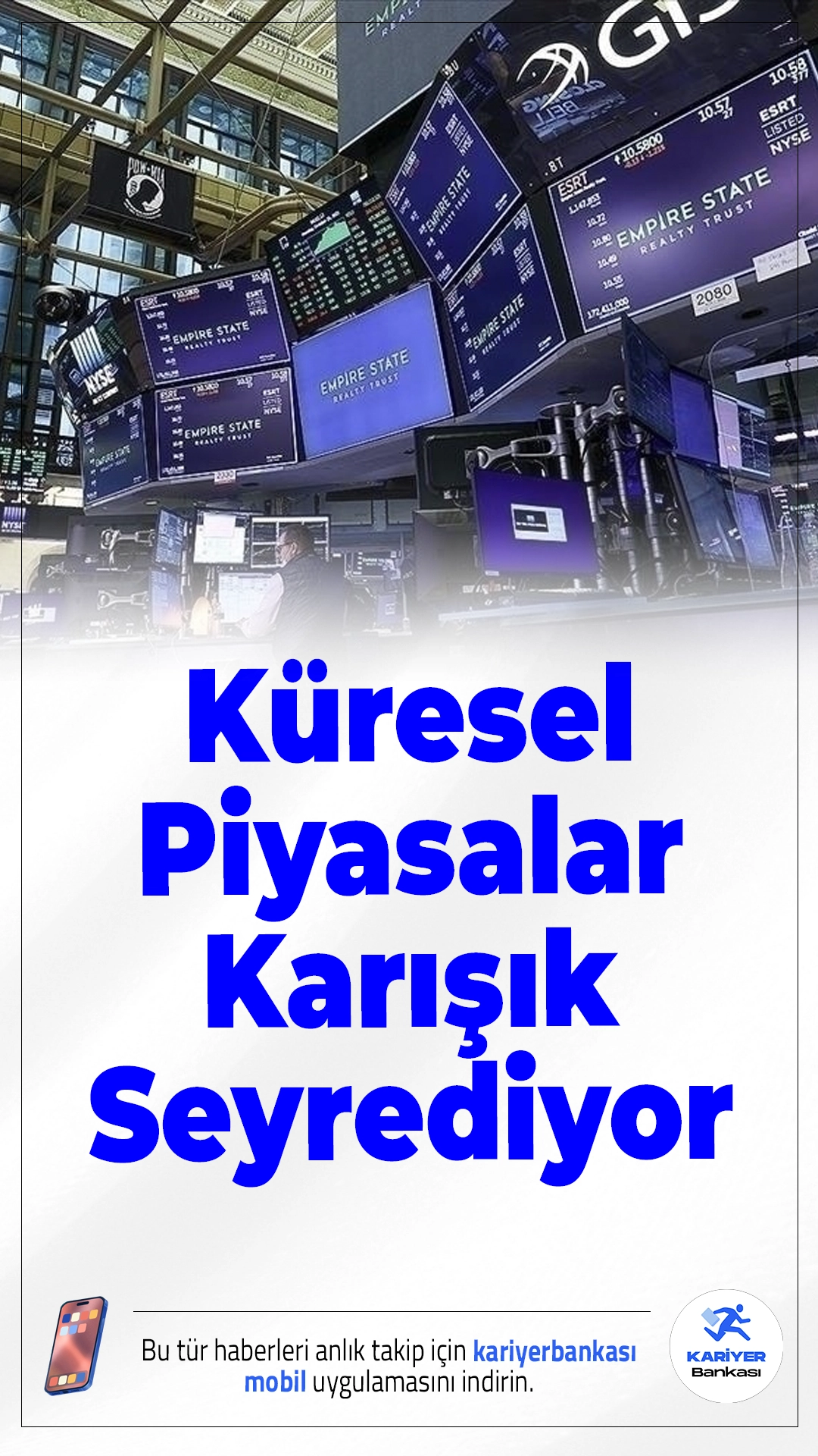 Küresel Piyasalar Karışık Seyrediyor.Küresel piyasalar, ABD ve Çin arasındaki ticaret gerilimleri ve ABD Merkez Bankası’nın (Fed) faiz politikalarına ilişkin belirsizliklerle yön bulmakta zorlanıyor. ABD’den gelen zayıf ekonomik veriler de risk iştahını baskılıyor.