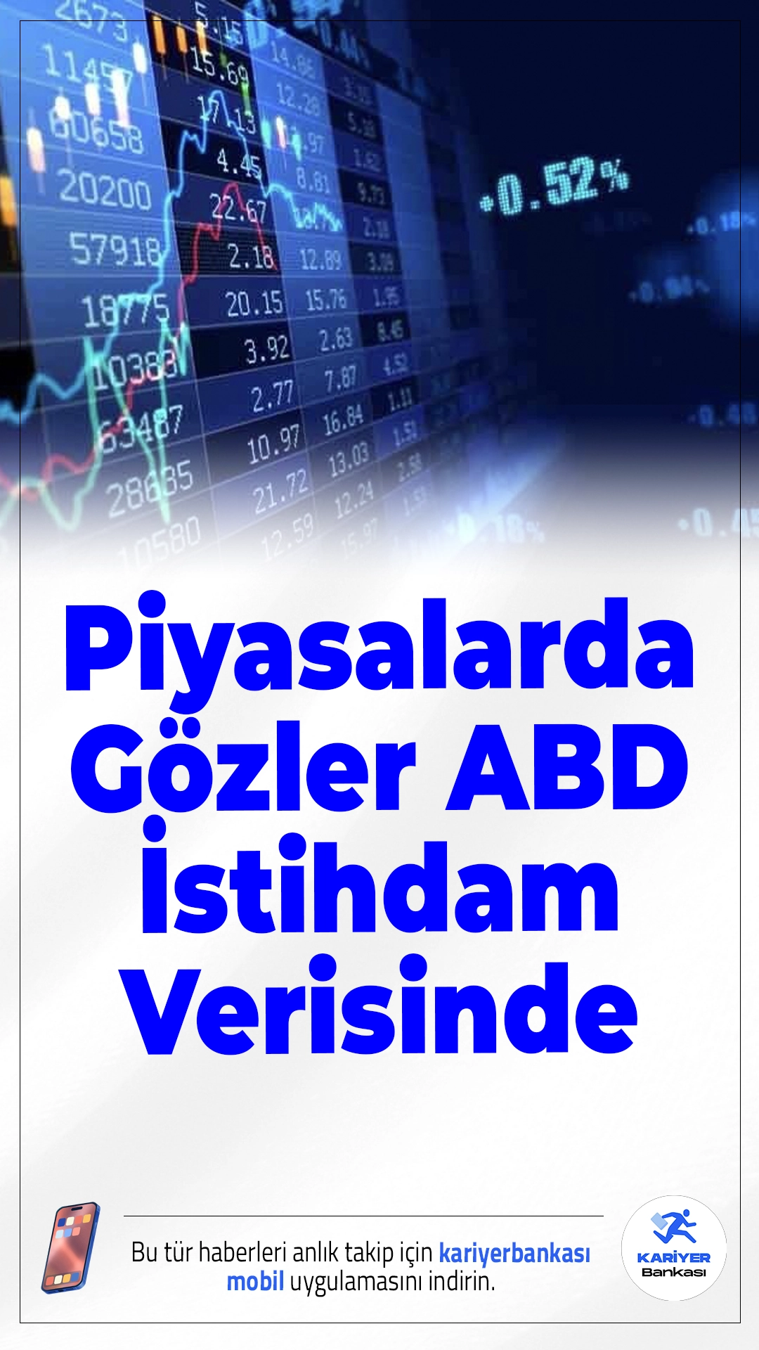 Piyasalarda Gözler ABD İstihdam Verisinde.ABD merkezli çip devi Nvidia’nın güçlü bilançosu küresel piyasalarda pozitif bir hava yaratırken, yatırımcıların dikkati bugün açıklanacak ABD istihdam raporuna çevrildi. Fed'in faiz politikası konusunda ipuçları verecek bu veri, piyasaların yönü açısından kritik öneme sahip.