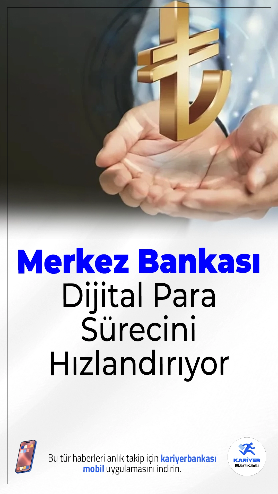Merkez Bankası Dijital Para Sürecini Hızlandırıyor.TCMB, dijital paranın altyapısı ve hukuki düzenlemeleri için düğmeye bastı. Dijital Türk Lirası’nın testleri ve entegrasyon çalışmaları hız kazanacak.