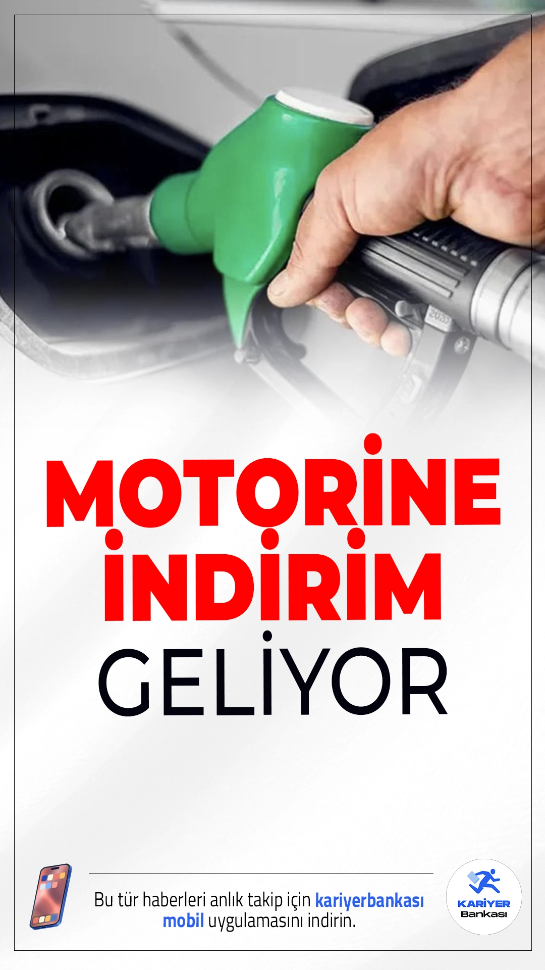Motorine İndirim Geliyor: Fiyatlar 60 Liranın Altına Düşecek.Petrol fiyatlarındaki düşüş motorin fiyatlarına da yansıdı. Salı günü itibarıyla pompada 2,44 TL’lik indirim bekleniyor.