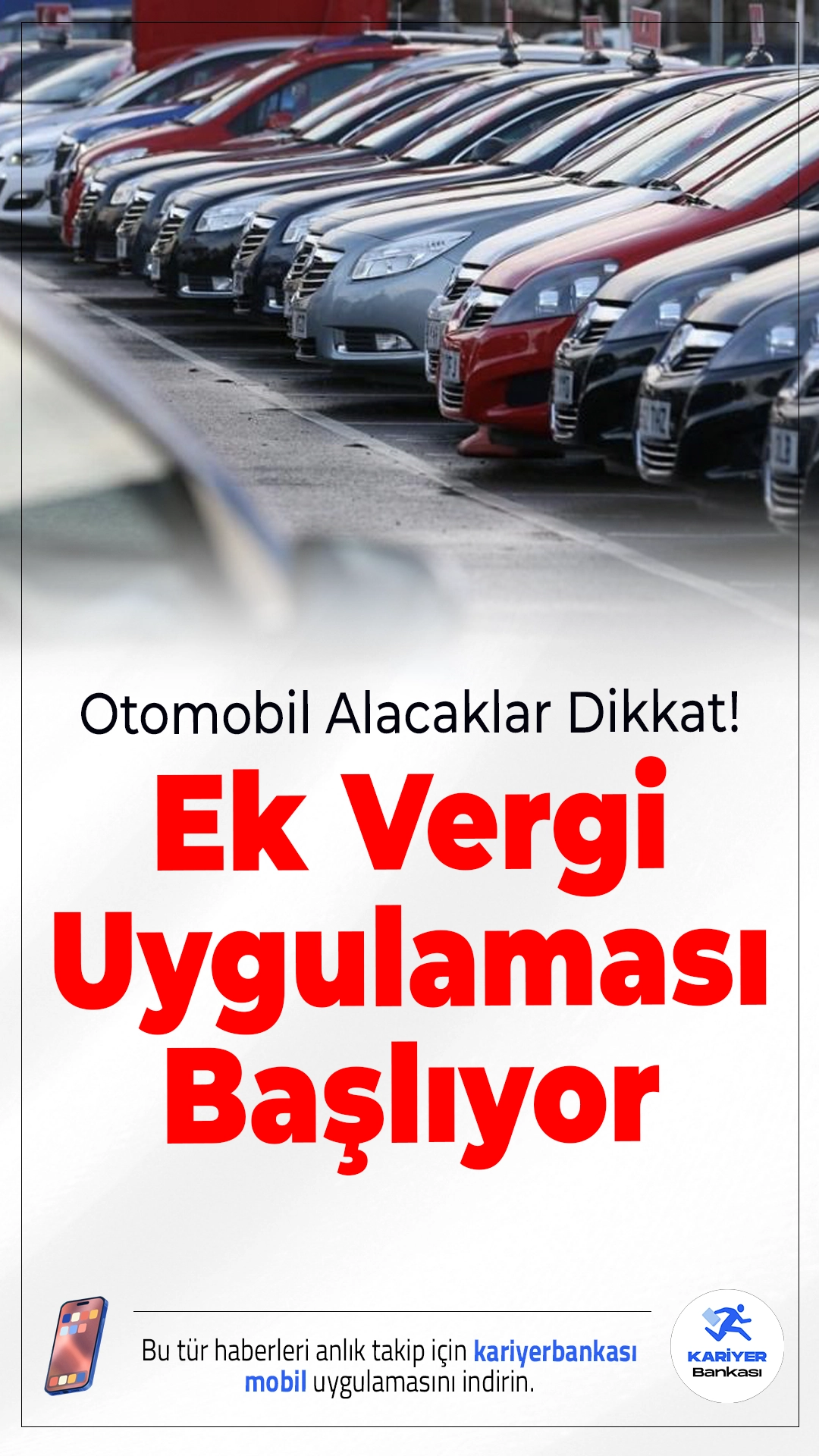 Otomobil Alacaklar Dikkat! Ek Vergi Uygulaması Başlıyor, Fiyatlar 500 Bin TL'yi Aşabilir.22 Kasım 2025 itibarıyla yürürlüğe girecek olan yeni gümrük vergisi düzenlemesi, otomobil fiyatlarını ciddi şekilde artıracak. Bazı araçların fiyatlarında 500 bin TL’yi aşan zamlar bekleniyor.