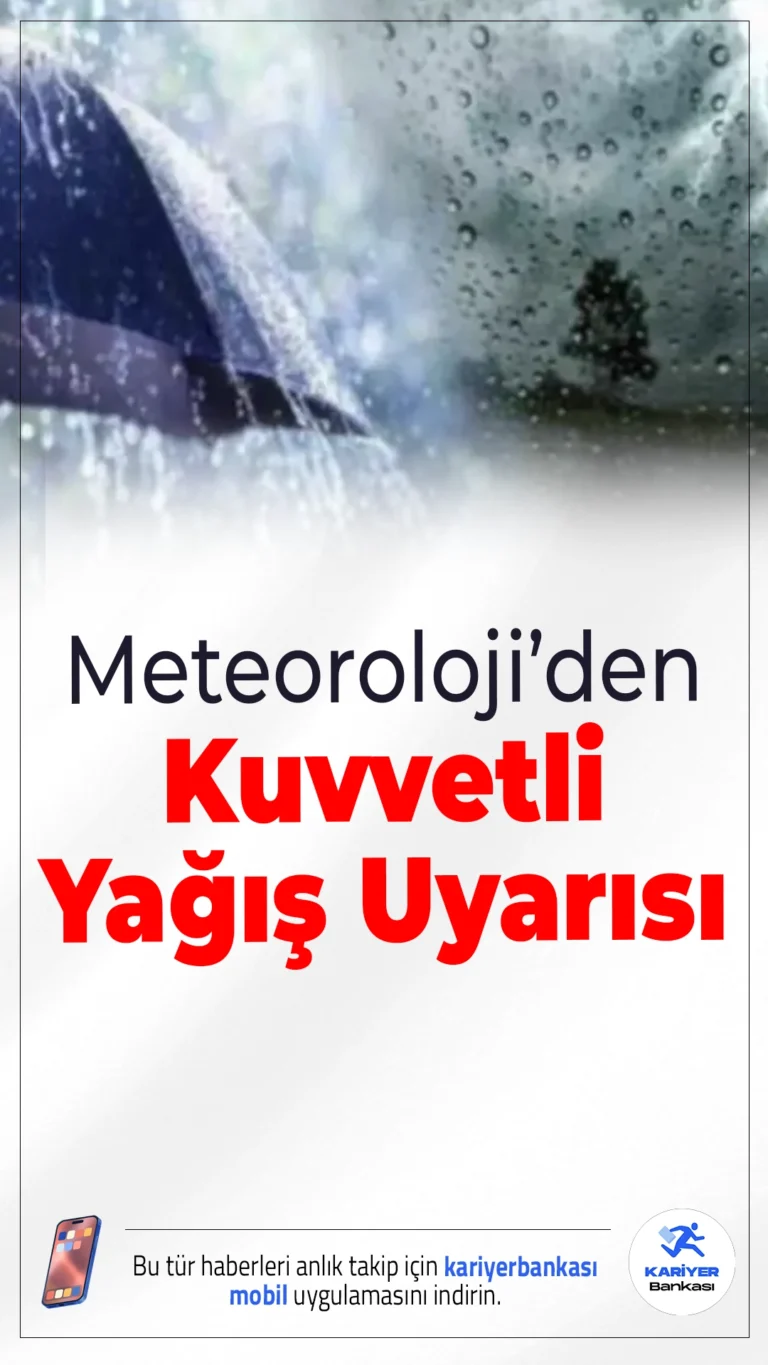 Meteoroloji’den Kuvvetli Yağış Uyarısı:Sağanak Bekleniyor!Meteoroloji Genel Müdürlüğü, 28 Kasım 2025 Cuma günü için sağanak ve gök gürültülü yağış uyarısı yaptı. İstanbul, İzmir, Antalya ve birçok kentte yağış etkili olacak.