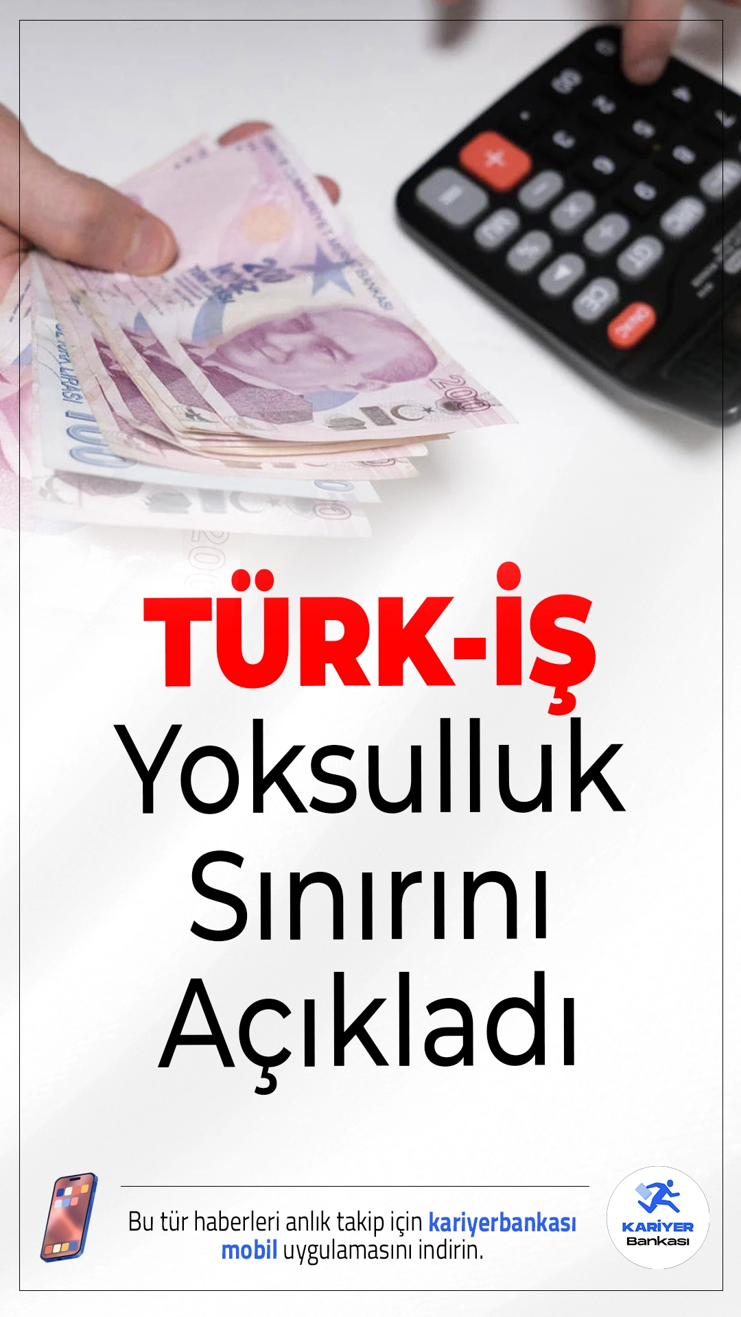 Yoksulluk Sınırı 100 Bin TL’ye Dayandı.TÜRK-İŞ’in Kasım 2025 verilerine göre dört kişilik bir ailenin yoksulluk sınırı 97.159 TL’ye, açlık sınırı ise 29.828 TL’ye yükseldi.