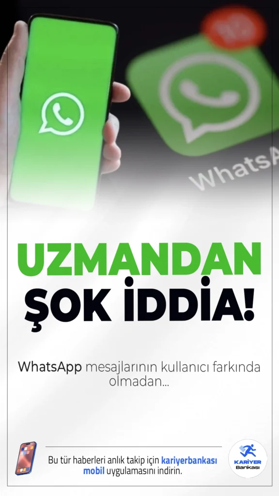 WhatsApp Mesajlarının Konum Bilgisi İçerdiği İddia Ediliyor.Siber güvenlik uzmanı Elorm Daniel, WhatsApp mesajlarının kullanıcı farkında olmadan konum bilgisi içerdiğini öne sürdü. iPhone üzerinden yaptığı adli incelemeyle bu bilgilerin üçüncü kişilerin eline geçebileceğini savundu.