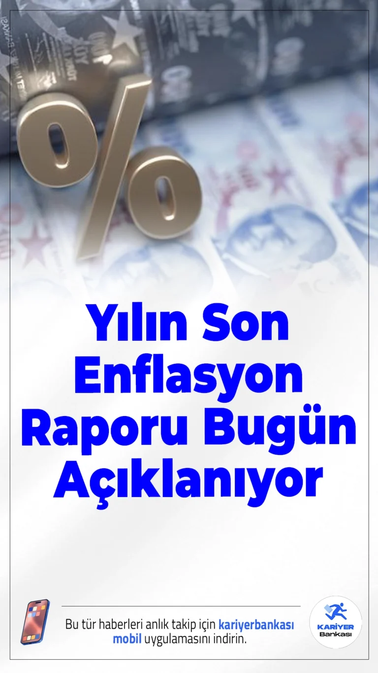 Yılın Son Enflasyon Raporu Bugün Açıklanıyor: Yeni Hedefler ve Beklentiler Neler?Enflasyon raporu ile 2025, 2026 ve 2027'ye dair ekonomik tahminler belli olacak. Piyasalarda gözler Merkez Bankası'na çevrildi.