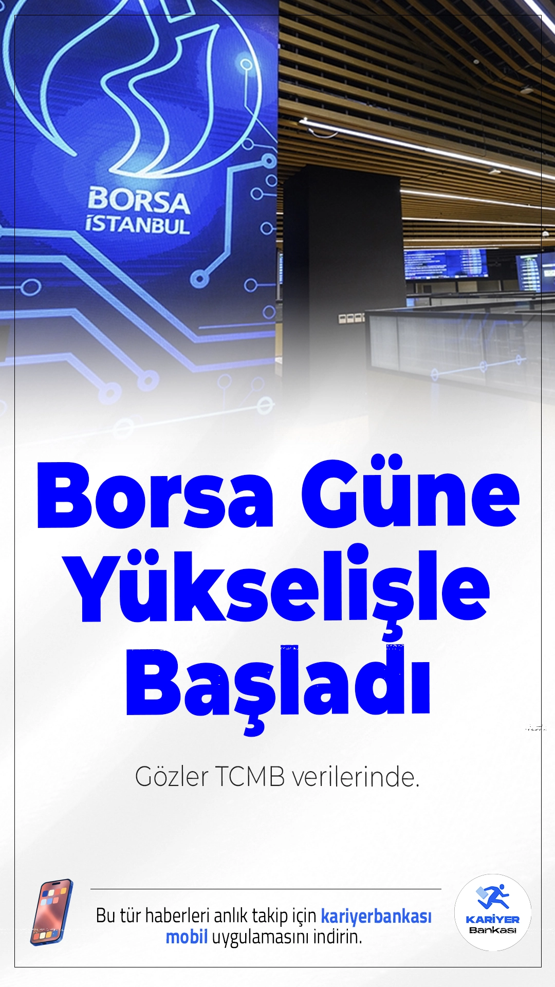 Borsa Güne Yükselişle Başladı: Gözler TCMB Verilerinde.Borsa İstanbul'da haftanın son işlem günü pozitif başladı. BIST 100 endeksi açılışta yüzde 0,32 artarak 11.269,51 puana yükseldi. Piyasada risk iştahı artarken, gözler bugün açıklanacak ekonomik verilere çevrildi.