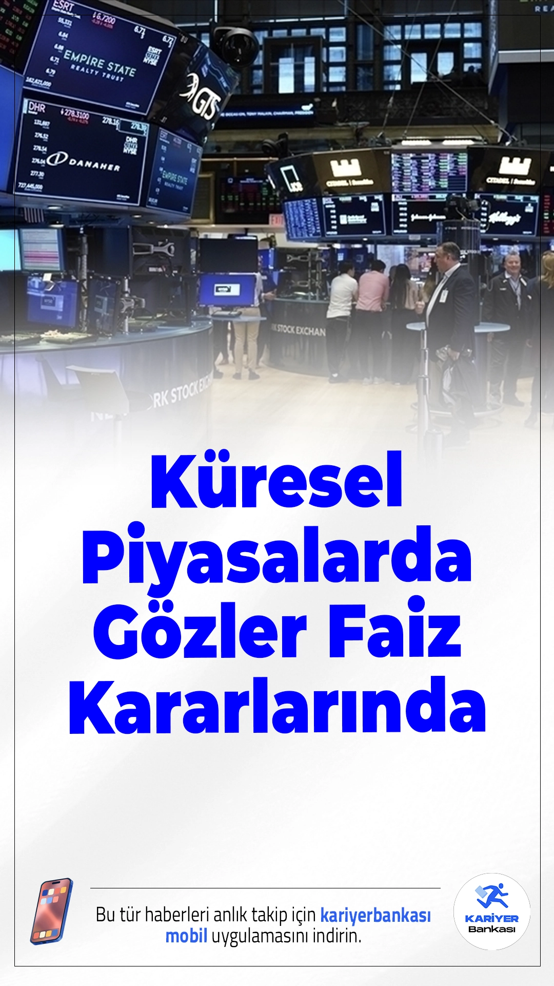 Küresel Piyasalarda Gözler Faiz Kararlarında.ABD'de teknoloji hisselerinde yaşanan dalgalanma ve Avrupa'daki faiz belirsizlikleri, küresel piyasalarda temkinli bir havaya yol açtı. ECB ve BoE'nin faiz kararları yatırımcılar tarafından yakından takip ediliyor.