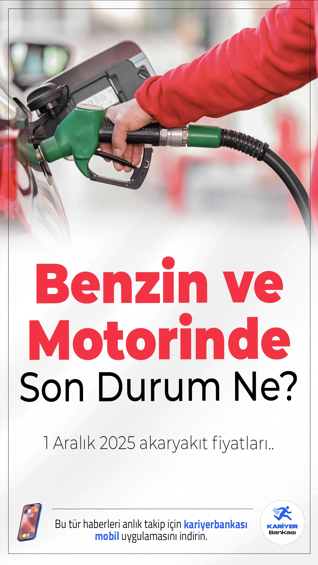1 Aralık 2025 Akaryakıt Fiyatları: Benzin ve Motorinde Son Durum Ne?Brent petrol ve döviz kurundaki dalgalanmalarla birlikte akaryakıt fiyatları yeniden gündemde. İşte İstanbul, Ankara ve İzmir'de güncel benzin, motorin ve LPG fiyatları…