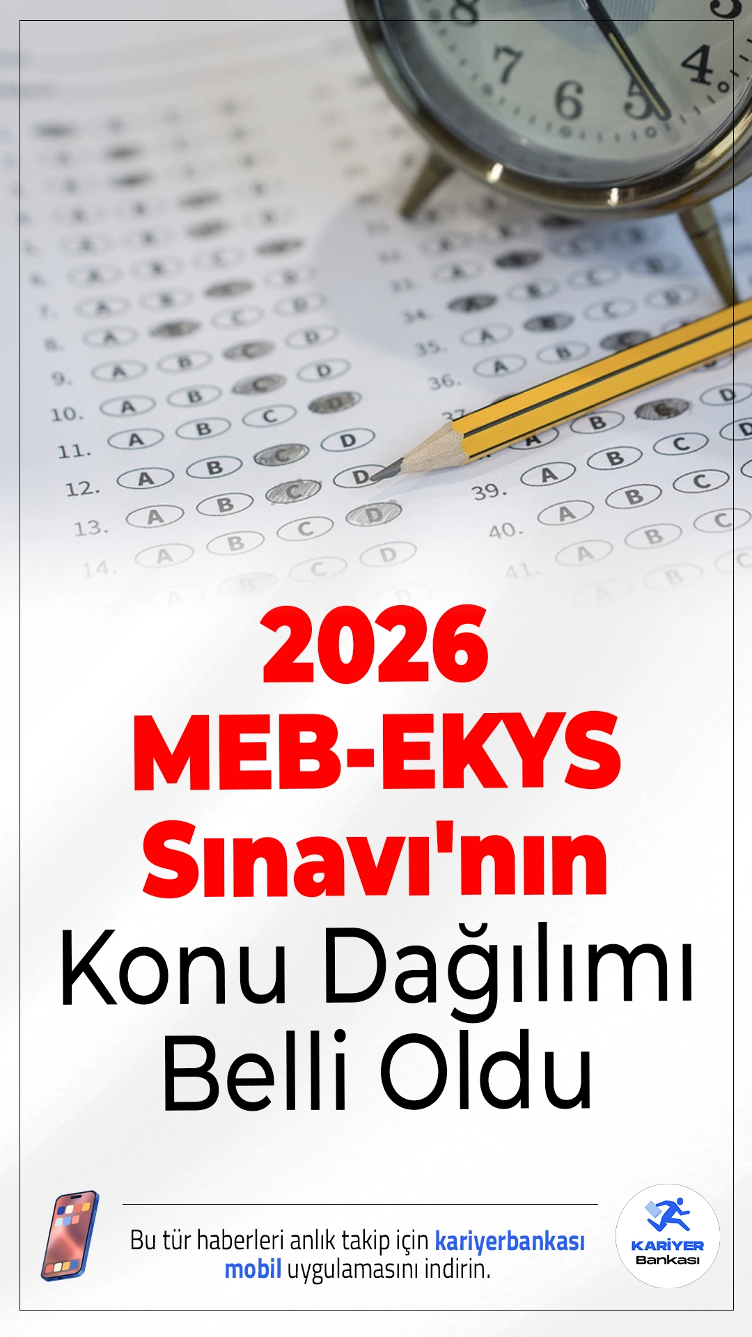 2026 MEB-EKYS Sınav Konuları Belli Oldu.2026 yılında yapılacak MEB-EKYS sınavına hazırlananlar için beklenen açıklama geldi. Yazılı sınavda hangi konuların çıkacağı netleşti.