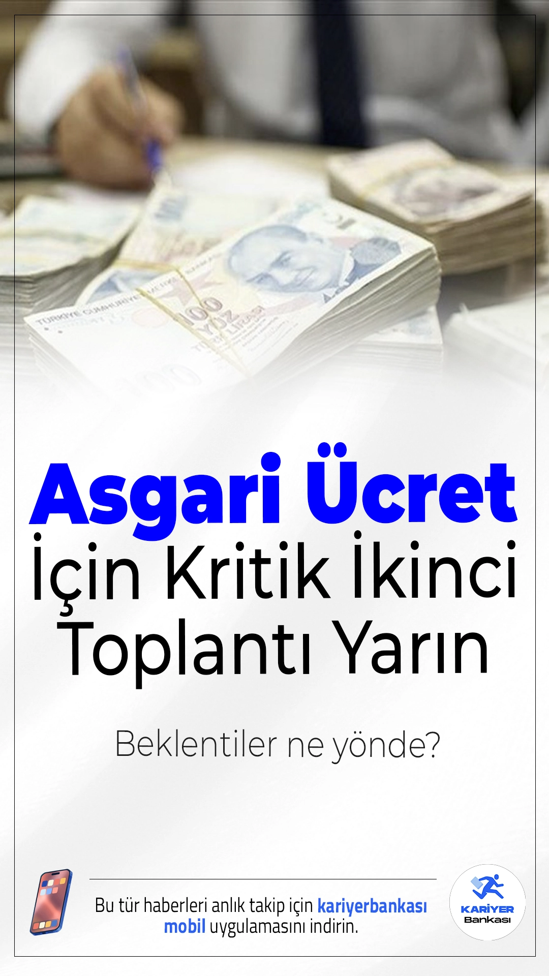 Asgari Ücret İçin Kritik İkinci Toplantı Yarın: Gözler Ekonomik Verilerde.2026 yılında geçerli olacak yeni asgari ücretin belirlenmesi için Asgari Ücret Tespit Komisyonu yarın ikinci kez toplanıyor. Ekonomik göstergeler ve istatistiklerin değerlendirileceği toplantıya Hazine ve Maliye Bakanlığı, Ticaret Bakanlığı ve TÜİK temsilcileri katılacak.