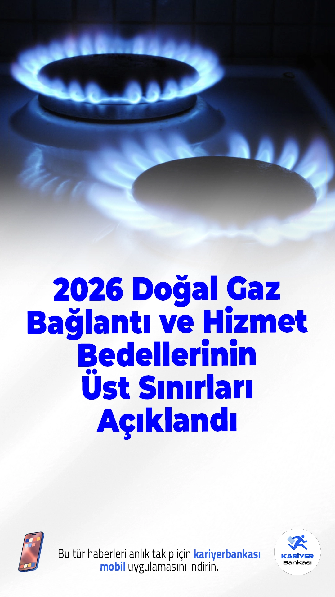 2026 Doğal Gaz Bağlantı ve Hizmet Bedellerinin Üst Sınırları Açıklandı.EPDK, 2026 yılında doğal gaz dağıtımında uygulanacak bağlantı ve hizmet bedellerinin tavan fiyatlarını belirledi. Yeni tarifeler 1 Ocak itibarıyla yürürlüğe girecek.