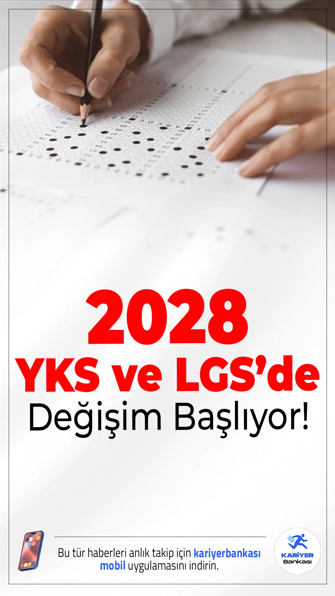 2028 YKS ve LGS’de Değişim Başlıyor: Beceri Temelli Soru Dönemi Geliyor.Milli Eğitim Bakanlığı, 2024-2025 eğitim öğretim yılında uygulamaya koyduğu Türkiye Yüzyılı Maarif Modelikapsamında önemli bir dönüşüme hazırlanıyor. Bakan Yardımcısı Ömer Faruk Yelkenci’nin açıklamasına göre, 2028 yılından itibaren YKS ve LGS’de beceri temelli sorular yer alacak.