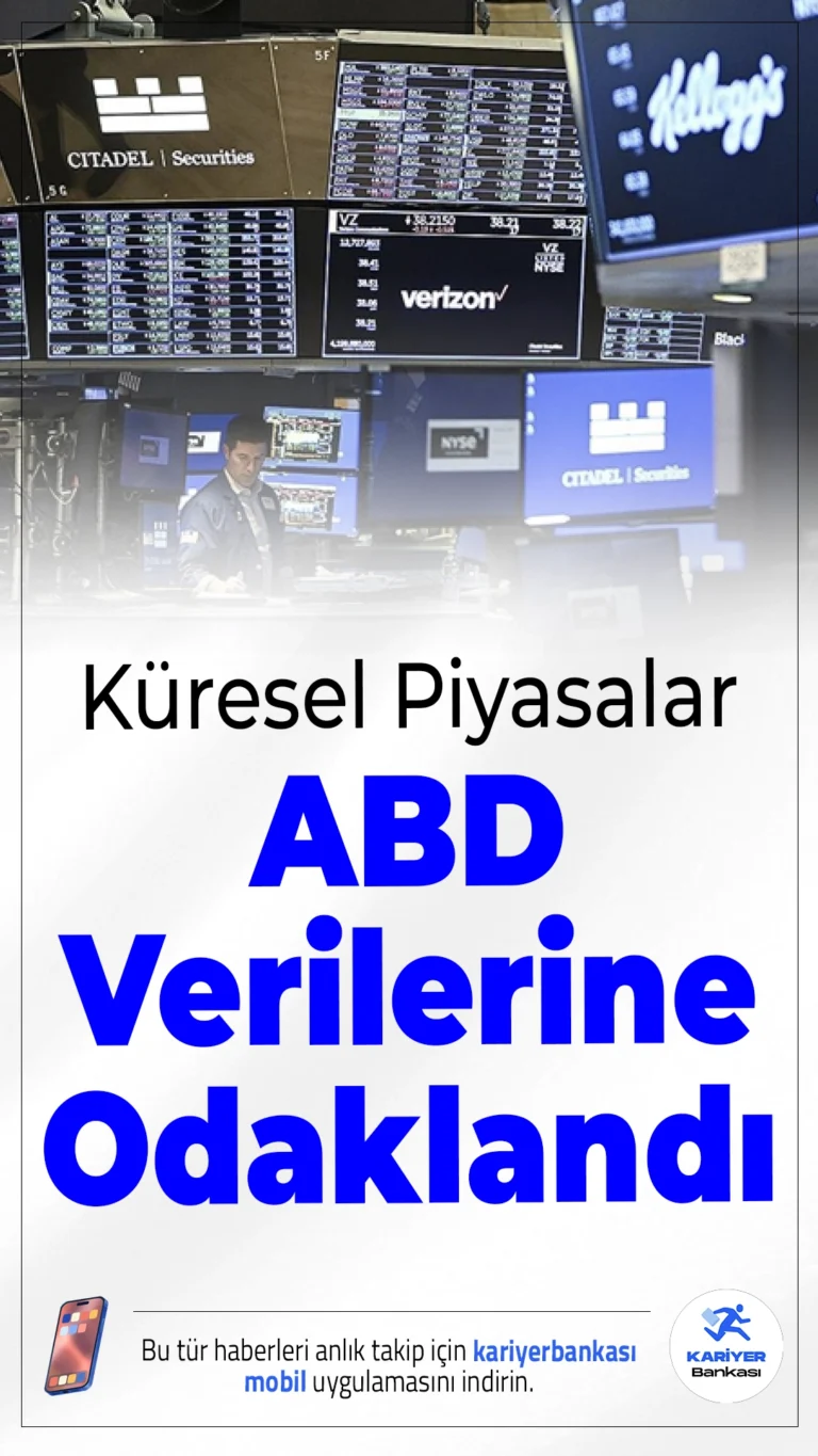 Küresel Piyasalar ABD Verilerine Odaklandı.Küresel piyasalarda risk iştahı toparlanma eğilimine girerken, yatırımcıların gözü bugün açıklanacak ABD ADP özel sektör istihdam verisine çevrildi. Fed ve BoJ'un faiz kararları öncesinde piyasalarda temkinli bir hava hâkim.