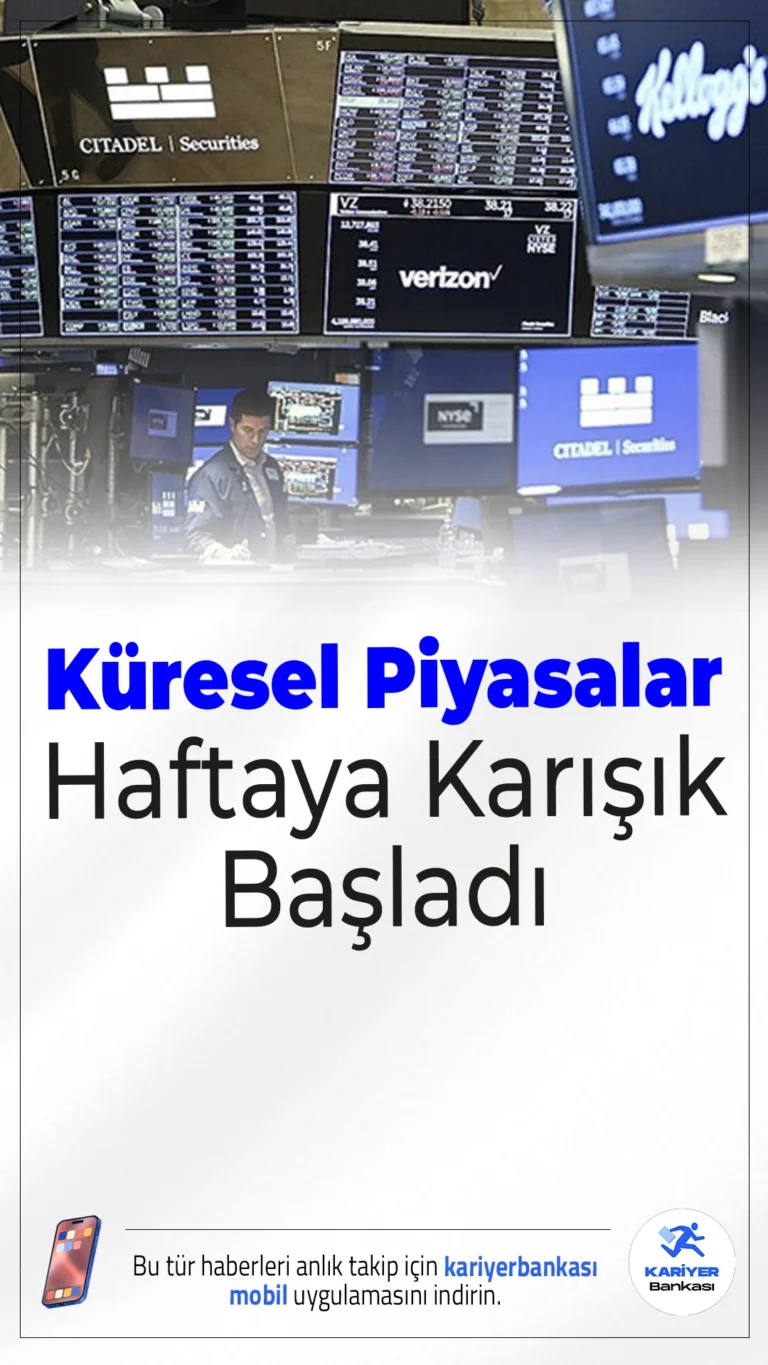 Küresel Piyasalar Haftaya Karışık Başladı: Gözler Fed’in Faiz Kararında.Küresel piyasalarda yeni haftaya temkinli bir başlangıç yapıldı. ABD Merkez Bankası’nın faiz indirim beklentileriyle iyimserlik sürerken, şahin açıklamalar ihtimali yatırımcıları temkinli kılıyor.