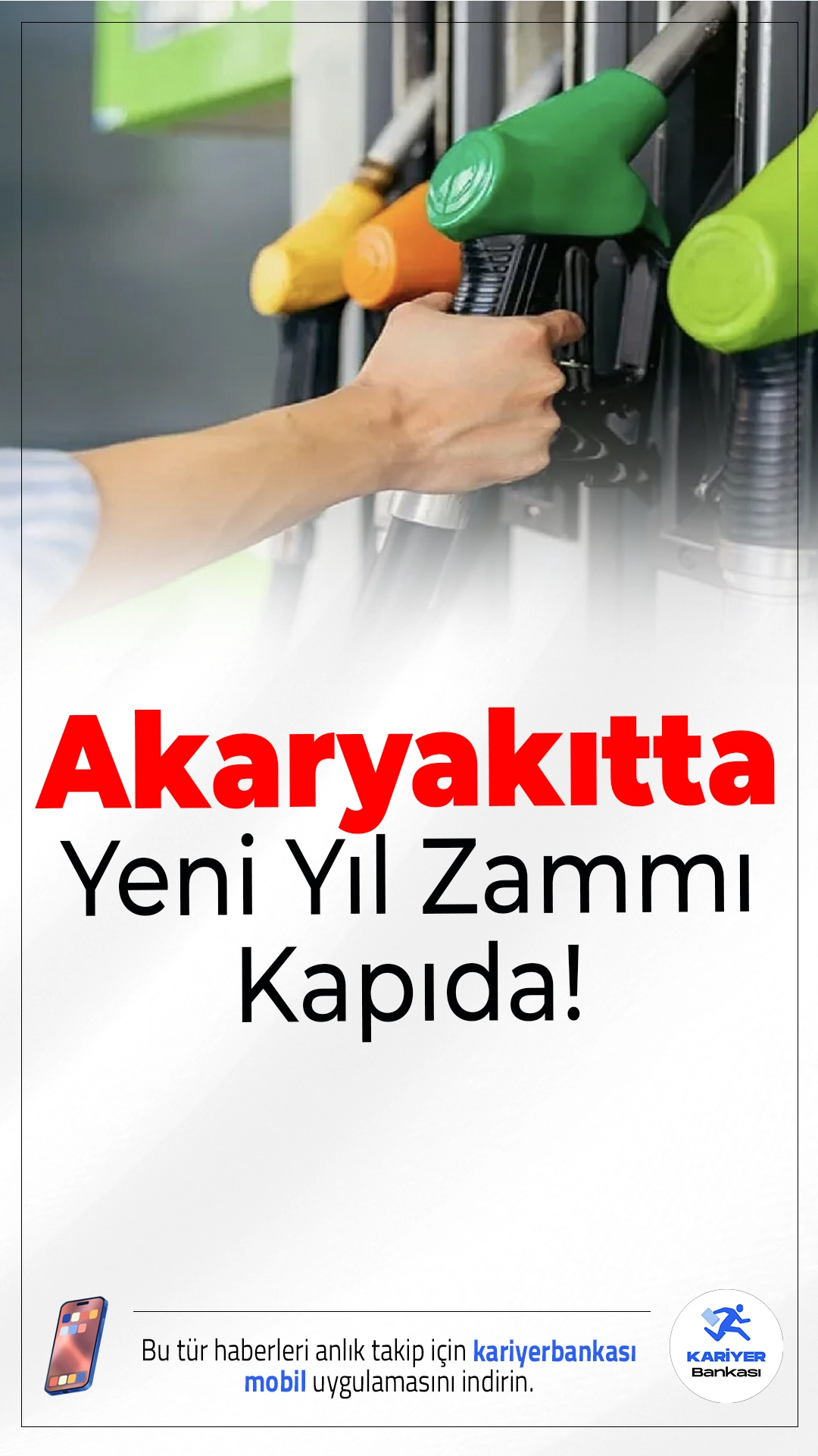 Akaryakıtta Yeni Yıl Zammı Kapıda.2026 yılıyla birlikte Özel Tüketim Vergisi (ÖTV) oranlarında yapılacak artış, benzin, motorin ve LPG fiyatlarına doğrudan zam olarak yansıyacak. 1 Ocak sabahı itibarıyla akaryakıt istasyonlarında fiyat tabelalarının güncellenmesi bekleniyor.