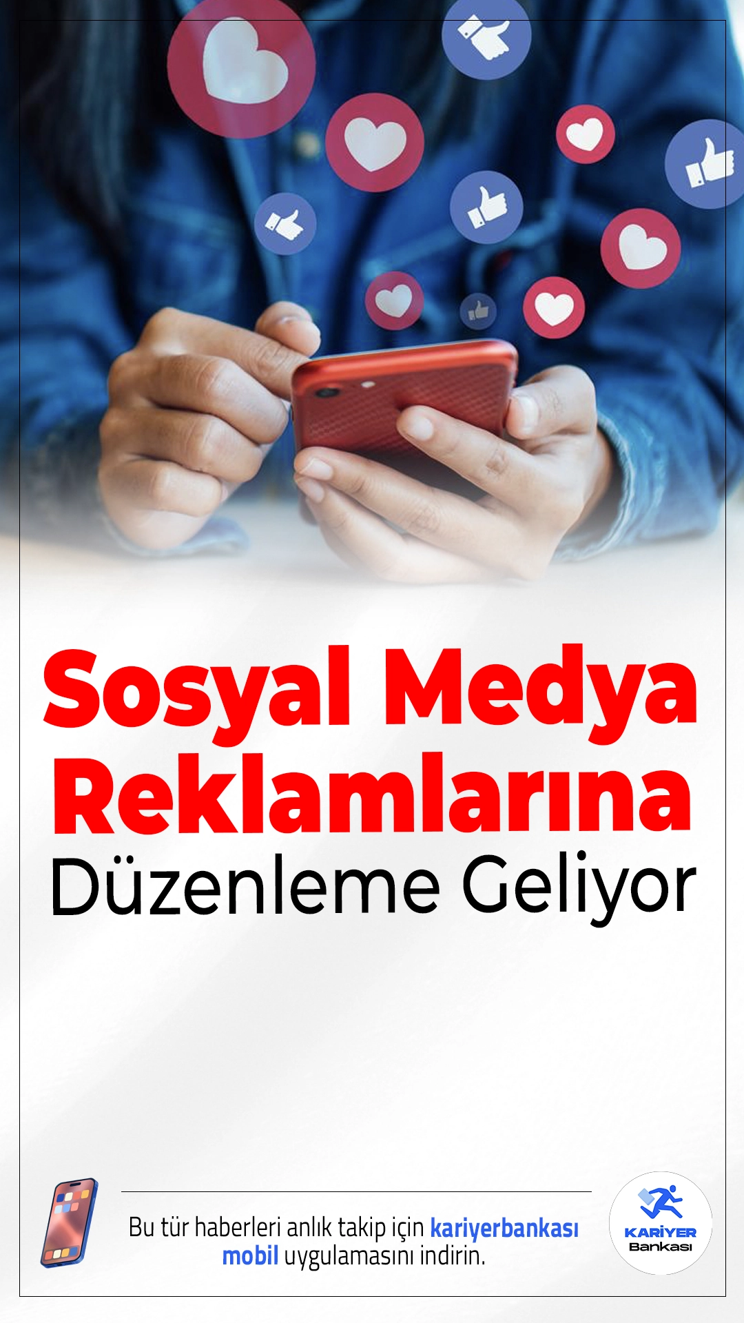 Sosyal Medya Reklamlarına Düzenleme Geliyor.Ticaret Bakanlığı, sosyal medya reklamları için yeni bir dönemin kapısını aralıyor. Ocak ayında yürürlüğe girmesi beklenen yeni yönetmelikle influencer’lar ve yapay zekâ destekli reklam içerikleri yasal çerçeveye alınacak.