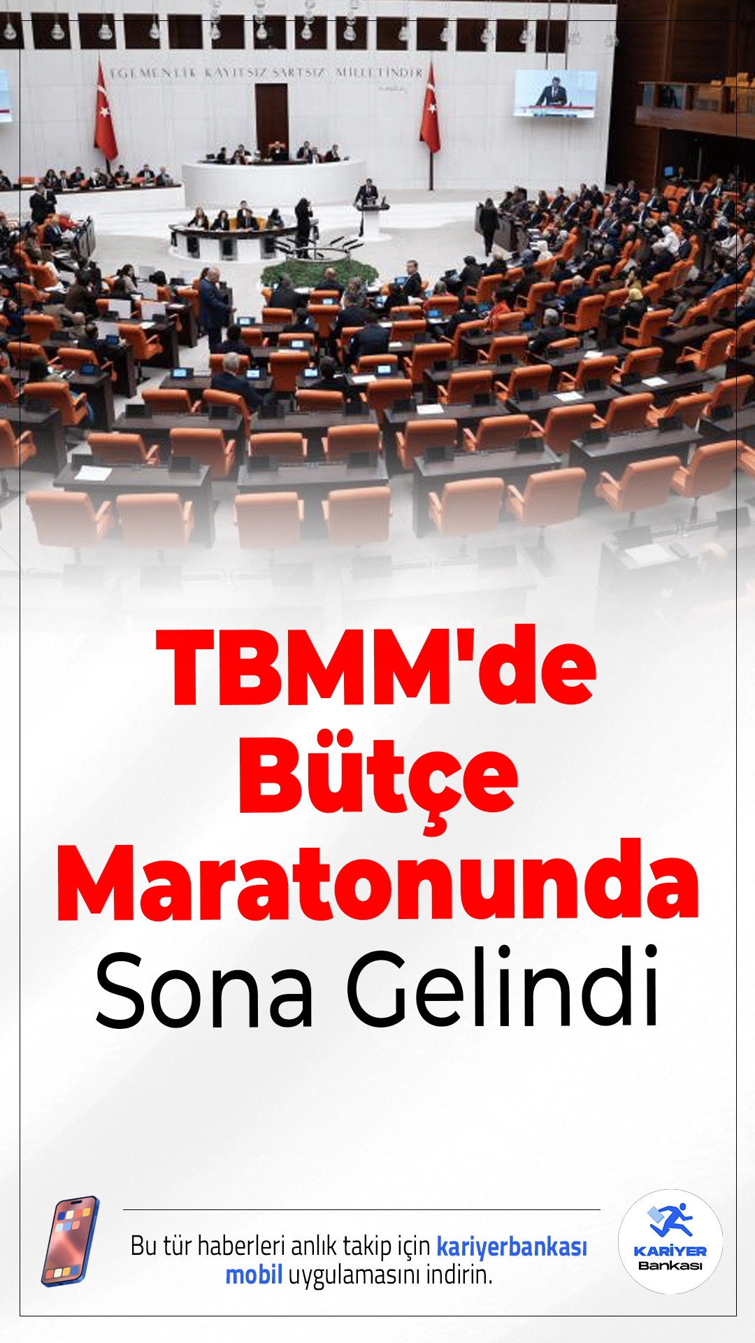 TBMM'de Bütçe Maratonunda Sona Gelindi.Türkiye Büyük Millet Meclisi’nde 8 Aralık’ta başlayan 2024 yılı bütçe görüşmeleri, yarın yapılacak genel oylamayla sona erecek. Meclis’te bütçe mesaisi tüm hızıyla sürüyor.