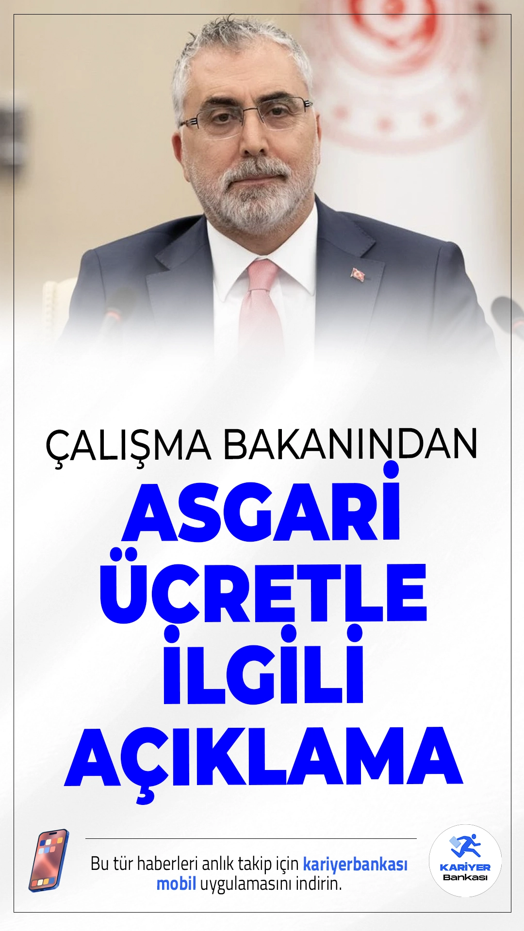 Çalışma Bakanı Işıkhan'dan Asgari Ücretle İlgili Açıklama.Çalışma ve Sosyal Güvenlik Bakanı Vedat Işıkhan, Asgari Ücret Tespit Komisyonu’nun ikinci toplantısının 18 Aralık 2025 Perşembe günü yapılacağını açıkladı. Milyonlarca çalışanı ilgilendiren yeni asgari ücret için süreç hızla ilerliyor.