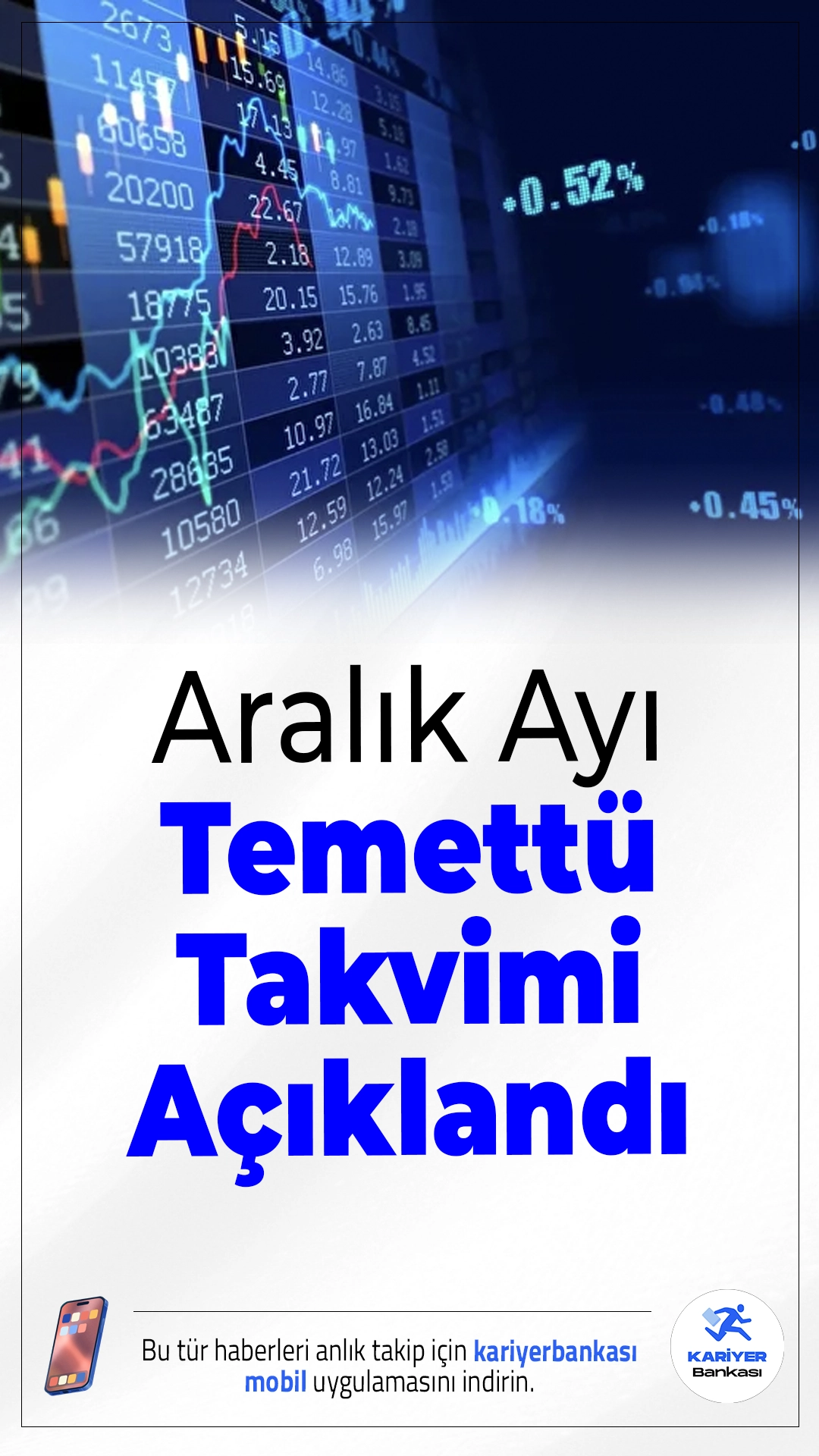 Aralık Ayı Temettü Takvimi Açıklandı: İşte Kar Payı Dağıtacak Şirketler ve Ödeme Tarihleri.Borsa İstanbul yatırımcıları için Aralık ayı, temettü kazançları açısından oldukça hareketli geçecek. Birçok şirket kar payı dağıtma kararı alırken, hisse başı net temettü tutarları ve temettü verimleri de netleşti.