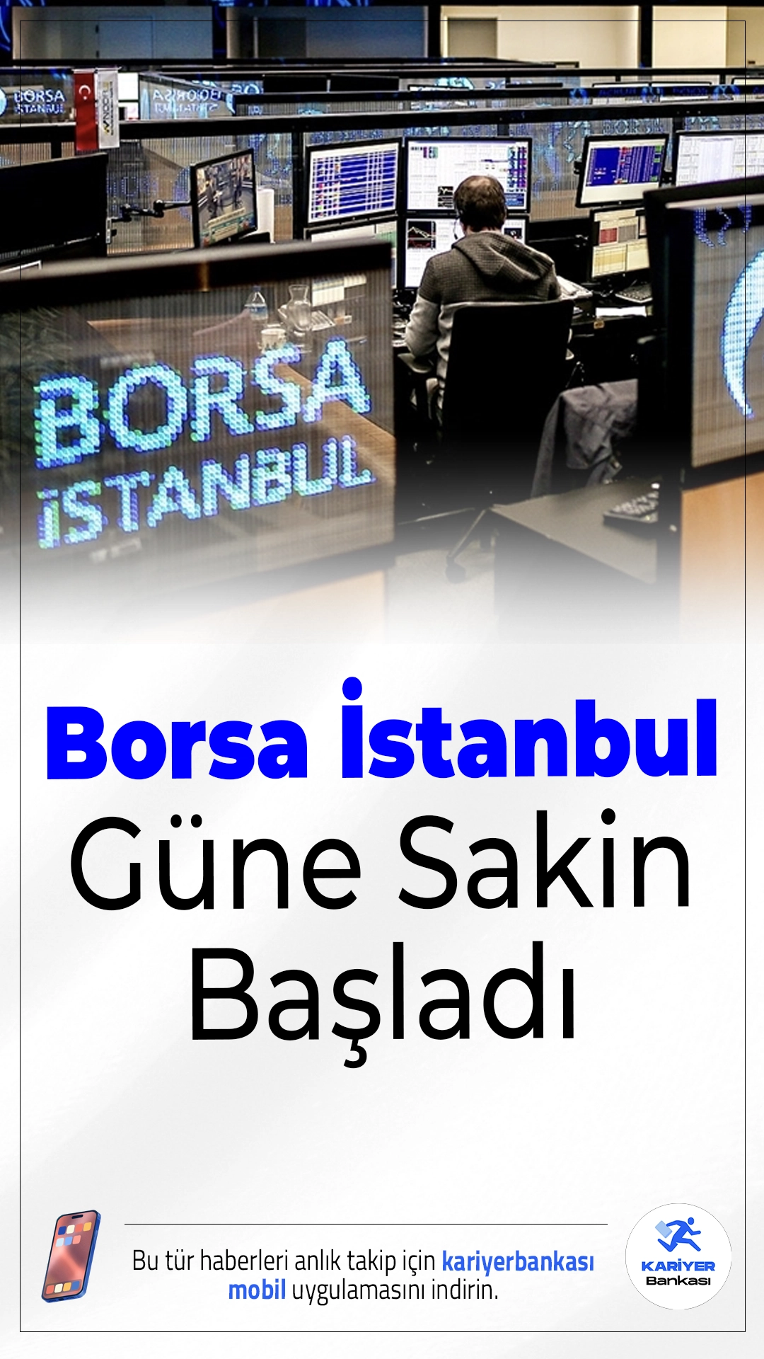 Borsa İstanbul Güne Sakin Başladı.Borsa İstanbul’da haftanın ortasında açılış, temkinli bir hava ile gerçekleşti. BIST 100 endeksi güne %0,09 düşüşle 11.338,73 puan seviyesinden başladı. Küresel belirsizliklerin etkisiyle yatırımcılar dikkatli adımlar atıyor.