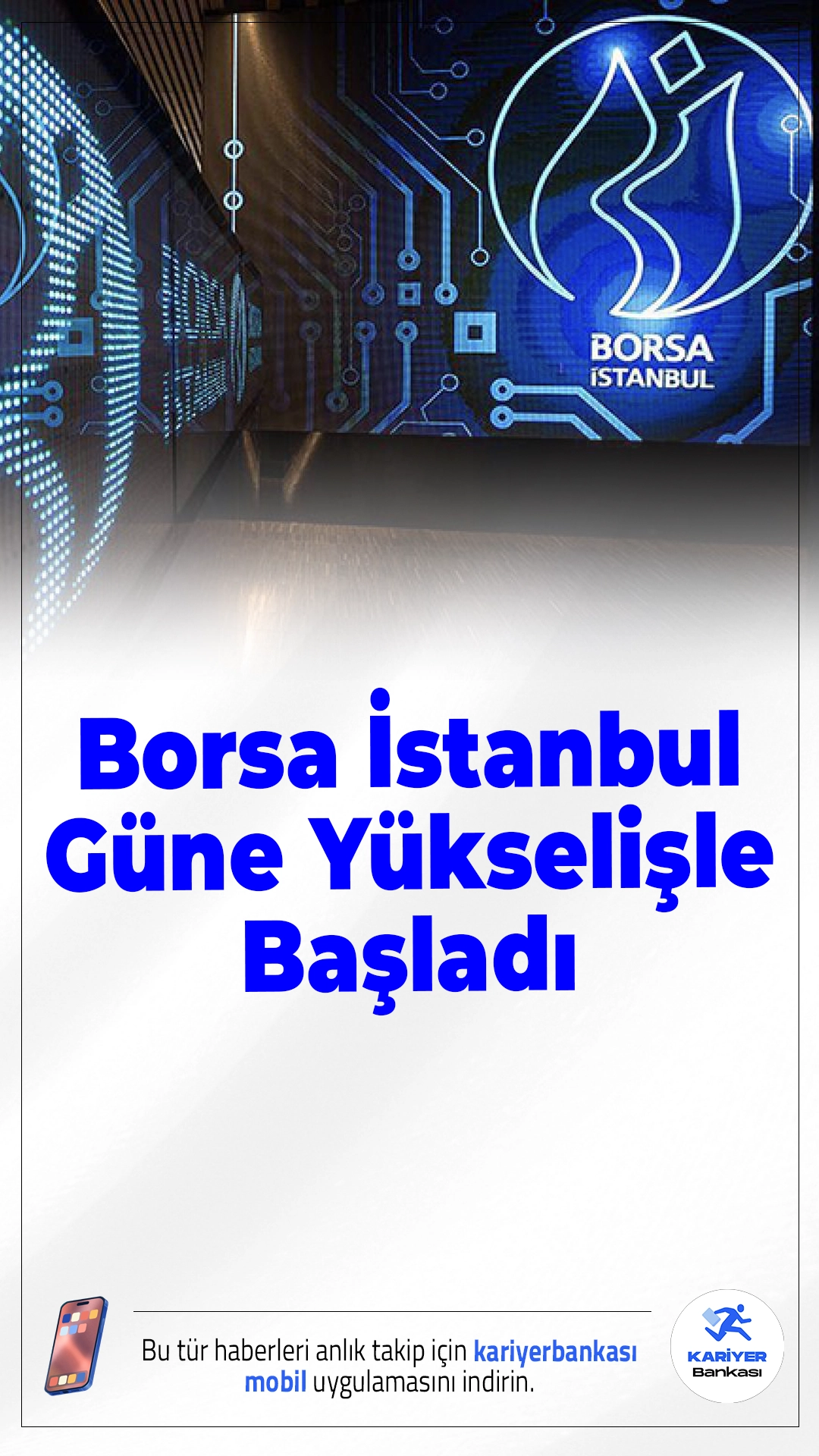 Borsa İstanbul Güne Yükselişle Başladı.BIST 100 endeksi, yeni güne pozitif bir başlangıç yaparak 11.210 puanı gördü. Piyasalarda temkinli iyimserlik sürüyor.