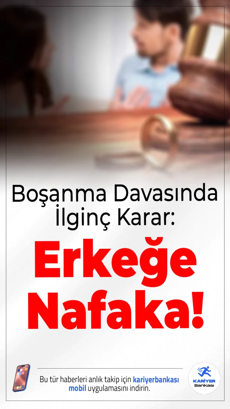 Boşanma Davasında Dikkat Çeken Karar: İşsiz Erkeğe Nafaka.İzmir’in Tire ilçesinde görülen boşanma davasında mahkeme, işsiz kalan erkek eş lehine nafaka kararı verdi. Pastane işleten kadın eşin, işsiz eşe aylık 5 bin TL tedbir nafakası ödemesine hükmedildi. Karar, yerleşik toplumsal algıları da sorgulatır nitelikte.