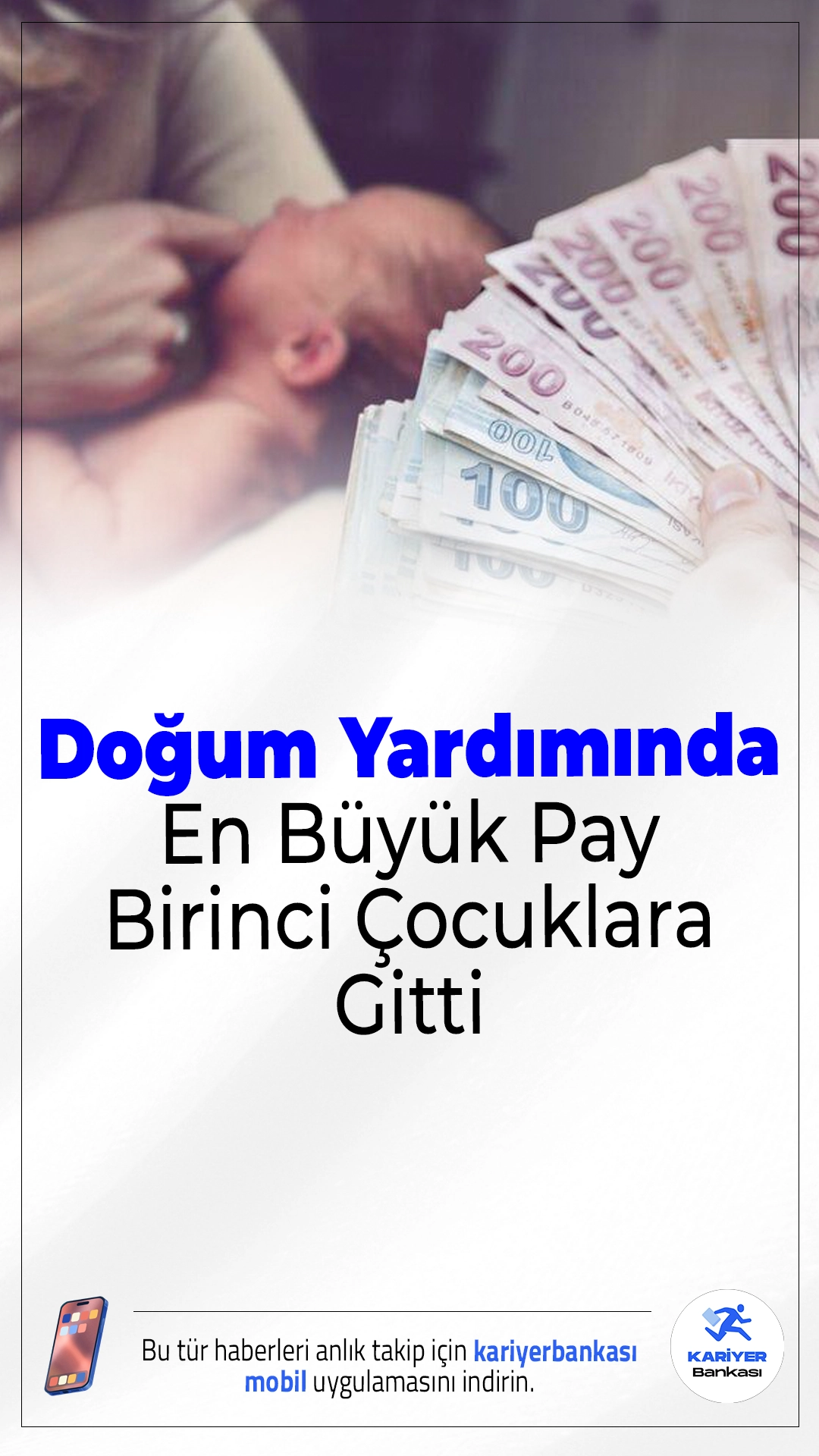Doğum Yardımında En Büyük Pay Birinci Çocuklara Gitti.2025’in “Aile Yılı” ilan edilmesiyle güncellenen doğum yardımı sisteminde, en yüksek destek oranı ilk çocuklara verildi. Destekten 300 binden fazla çocuk yararlandı.