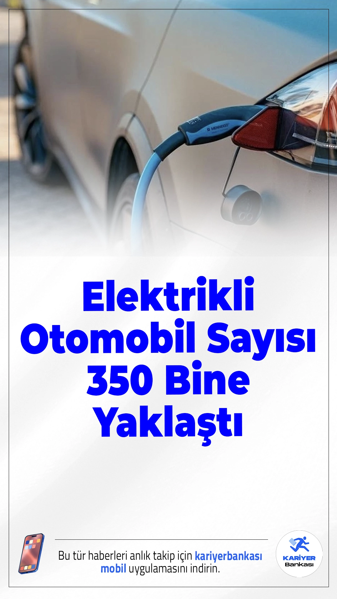 Elektrikli Otomobil Sayısı 350 Bine Yaklaştı.Türkiye'de elektrikli araçlara olan ilgi her geçen gün artıyor. Türkiye İstatistik Kurumu (TÜİK) verilerine göre, Kasım 2025 itibarıyla trafiğe kayıtlı elektrikli otomobil sayısı 348 bin 908’e ulaştı. Bu rakam, bir önceki yılın aynı dönemine göre yaklaşık yüzde 110'luk bir artış anlamına geliyor.