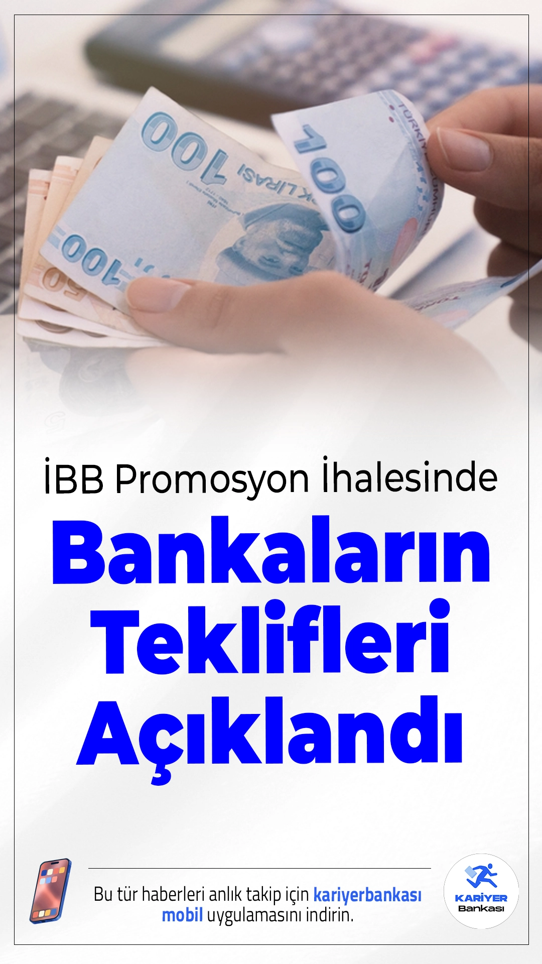 İBB Promosyon İhalesinde Bankaların Teklifleri Açıklandı.İstanbul Büyükşehir Belediyesi’nin (İBB) 2025 yılı personel maaş promosyonu için düzenlediği ihale bugün gerçekleşti. İBB Ek Hizmet Binası'nda yapılan ihaleye 5 banka katıldı. Ancak İBB'nin belirlediği en az 92.000 TL promosyon talebine bankalar yaklaşamayınca ihale ertelendi.