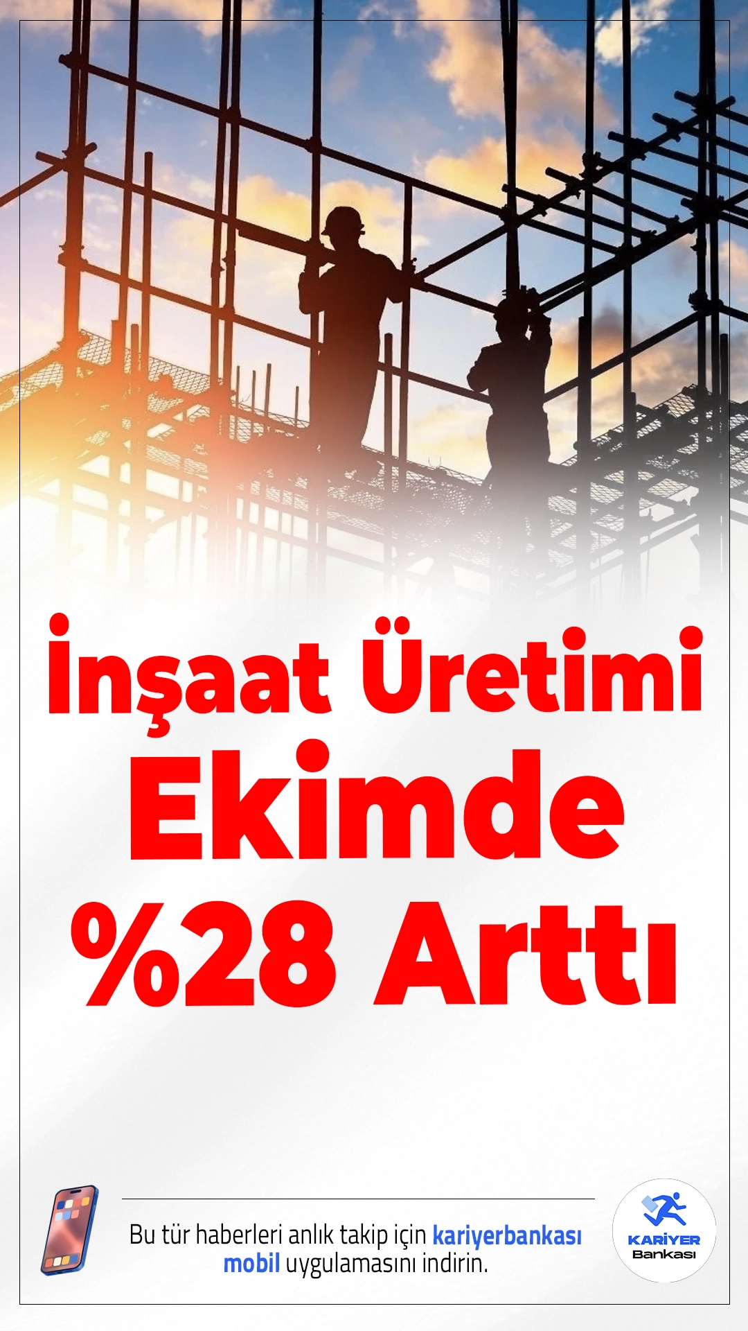 İnşaat Üretimi Ekimde Yüzde 28 Arttı.Türkiye’de inşaat sektöründe üretim ekim ayında yıllık bazda yüzde 28 artarken, Hazine cephesinde ise 2026’nın ilk ayları yoğun borç ödemeleriyle karşılanacak. İç borç çevirme oranında 2025’e göre iyileşme bekleniyor.