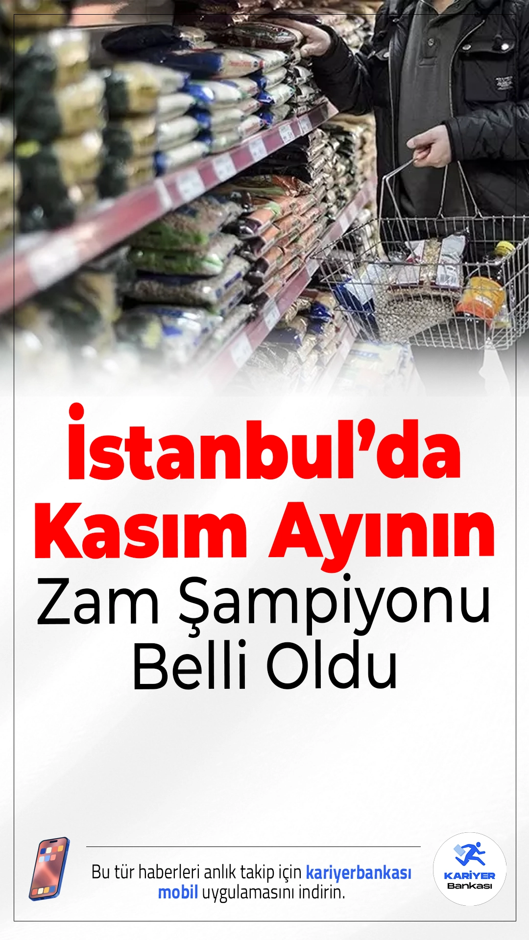İstanbul’da Kasım Ayının Zam Şampiyonu Belli Oldu.İstanbul Ticaret Odası (İTO) kasım ayı verilerini açıkladı. İstanbul’da kasım ayında fiyatı en çok artan ürün yüzde 13’lük artışla sinema ve tiyatro bileti olurken, fiyatı en çok düşen ürün ise yüzde 45,91 ile karnabahar oldu.