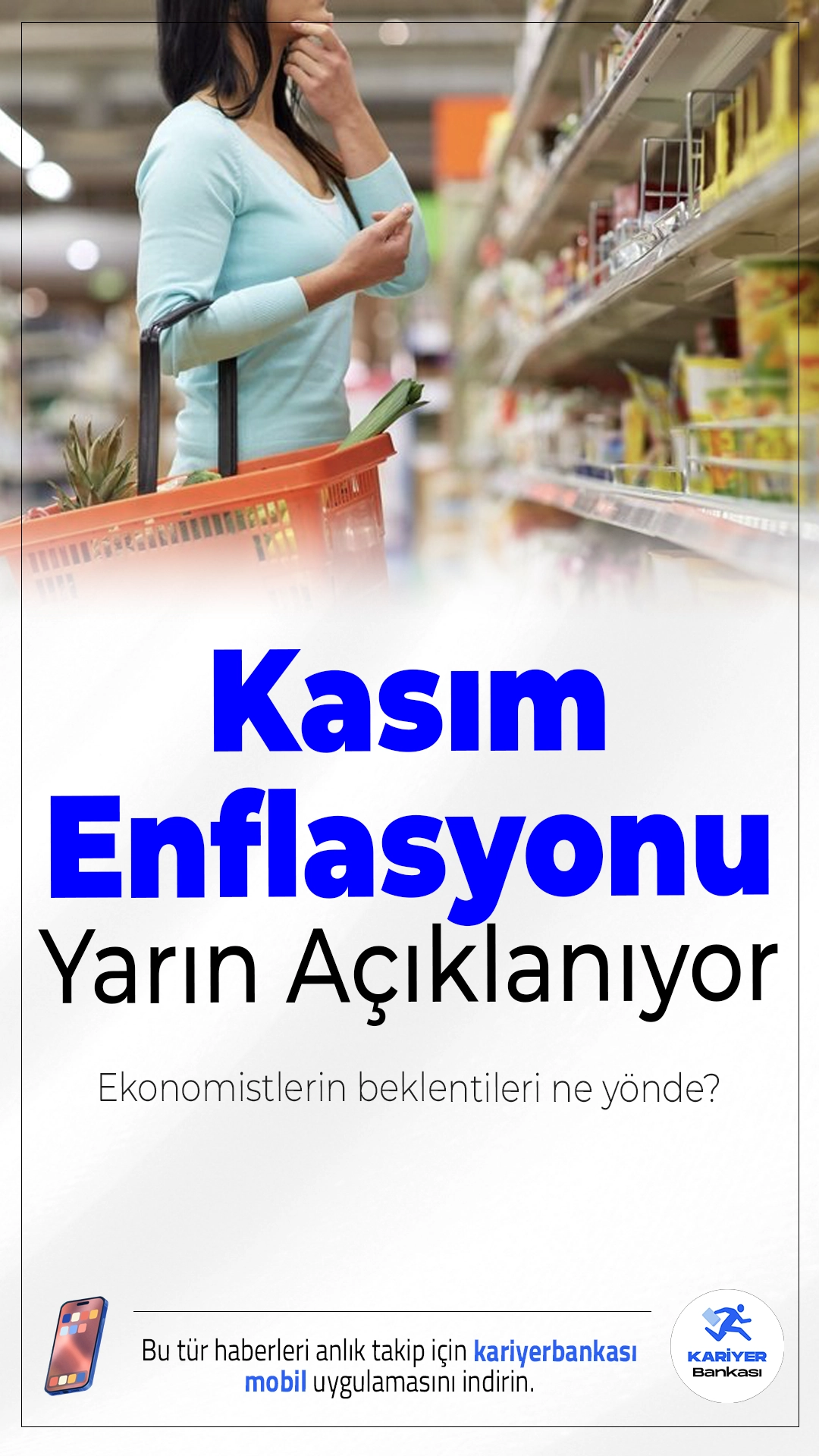 Kasım Enflasyonu Yarın Açıklanıyor.Milyonlarca memur ve emeklinin gözü yarın açıklanacak kasım ayı enflasyon rakamlarında. Bu veri, ocak zammı için belirleyici olacak.