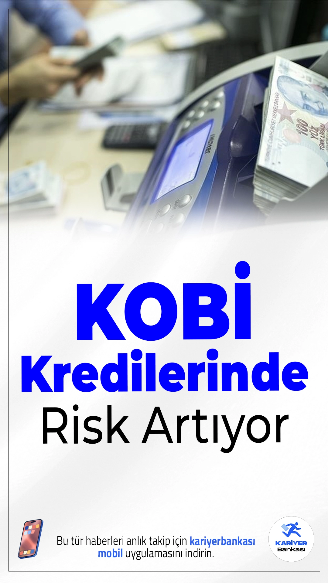 KOBİ Kredilerinde Risk Artıyor: Takibe Düşme Oranı Hızla Yükseliyor.KOBİ kredileri son dönemde TL ticari krediler içindeki payını yüzde 57’ye kadar çıkarırken, bu artışa paralel olarak risk göstergelerinde de dikkat çekici bir bozulma yaşanıyor. Merkez Bankası'nın finansal istikrar raporuna göre, KOBİ kredilerinin yakın izlemeye ve takibe düşme oranlarında tarihi zirveler görülmeye başlandı.