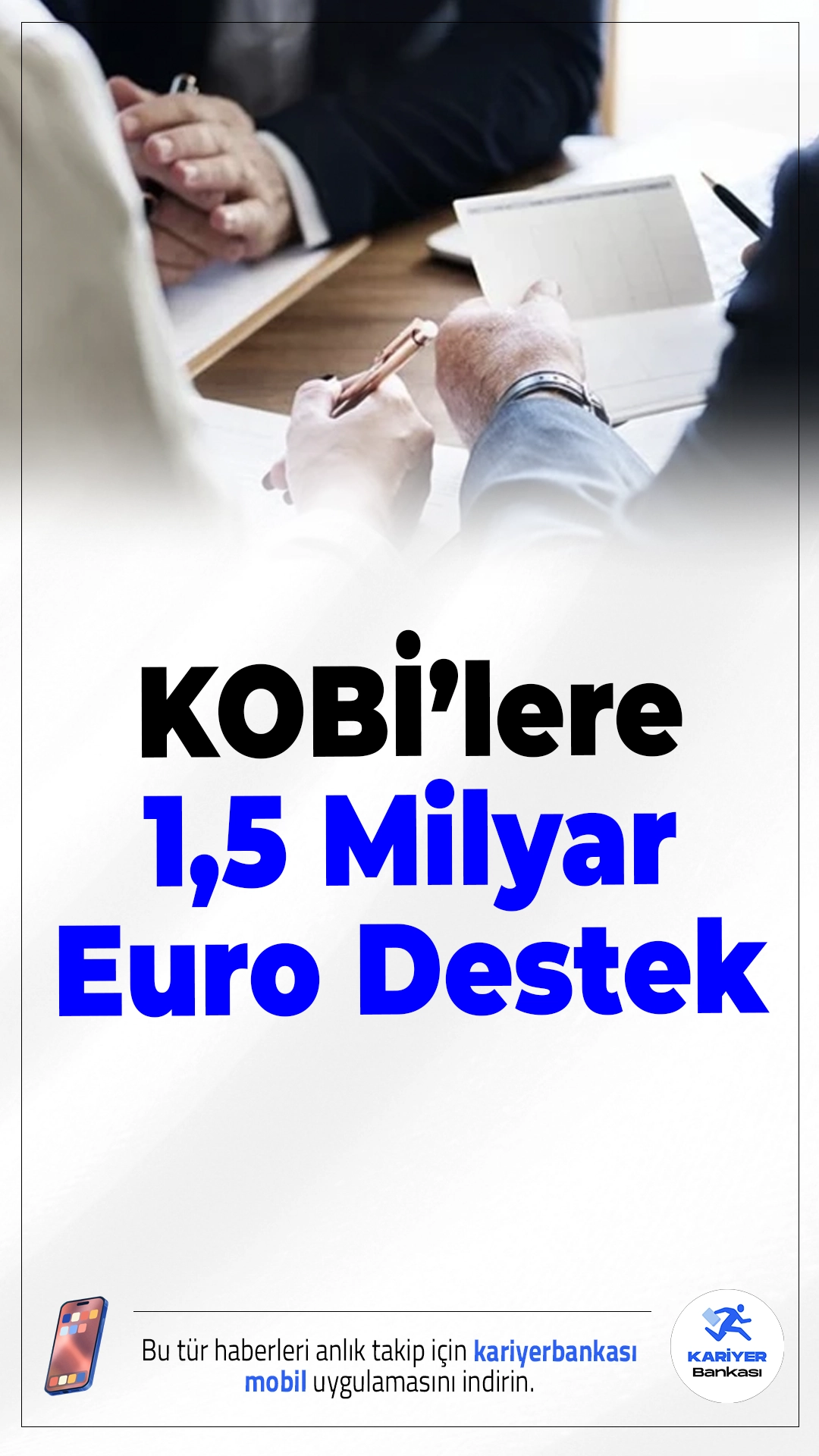 KOBİ’lere 1,5 Milyar Euro Destek: Kadın ve Afetzede İşletmelere Öncelik.Türkiye, KOBİ'lerin finansmana erişimini kolaylaştırmak amacıyla Dünya Bankası destekli 1,5 milyar euroluk bir kaynak sağladı. “İstihdam ve Büyüme İçin Finansmana Erişim Projesi” kapsamında kadın istihdamı yüksek ve afetzede işletmeler öncelikli olacak.