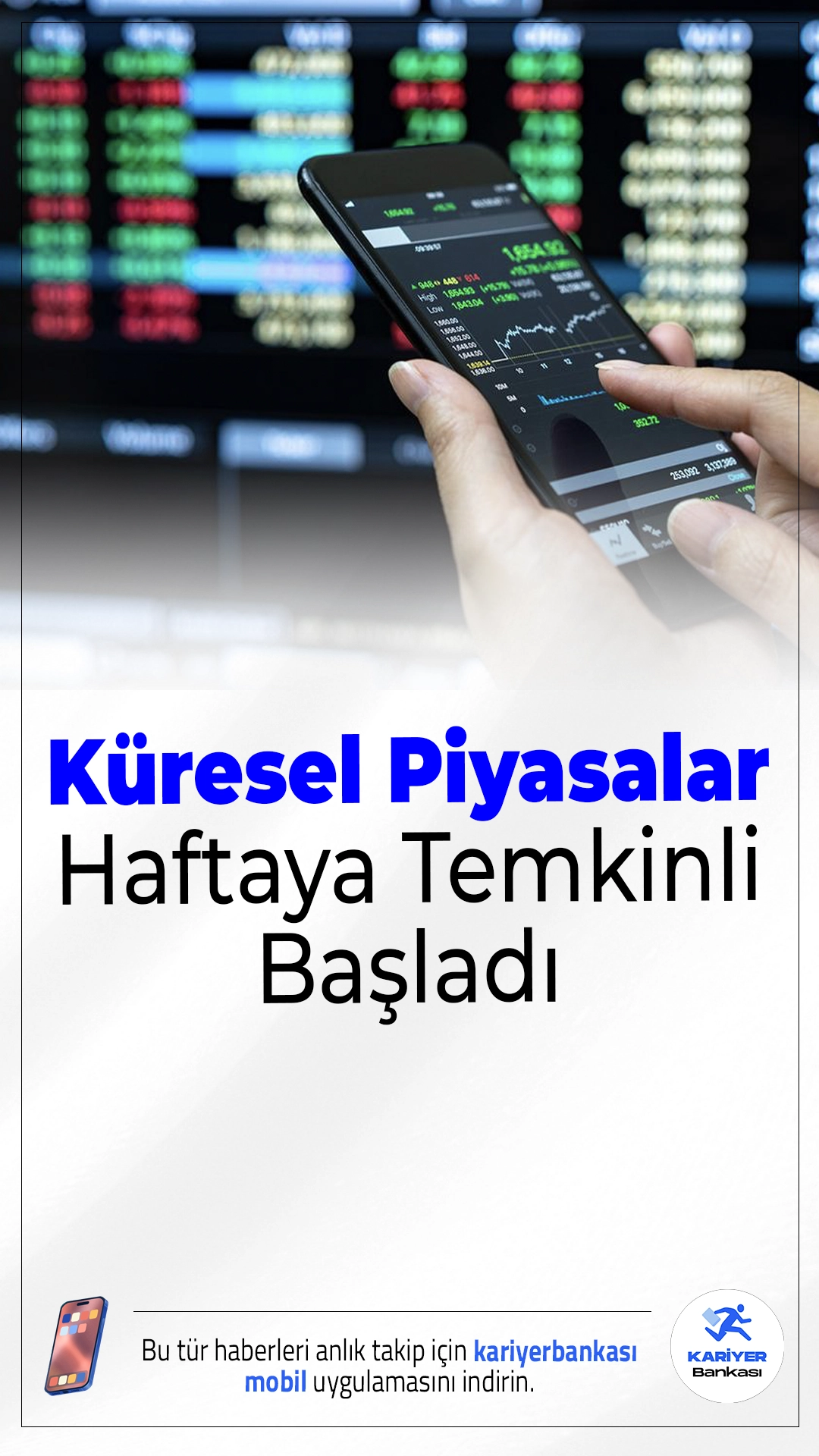 Küresel Piyasalar Yeni Haftaya Temkinli İyimserlikle Başladı.Yeni yıl öncesi küresel piyasalarda temkinli iyimserlik havası hâkim. Fed’in faiz indirimine devam edeceği beklentisi, jeopolitik gelişmeler ve değerli metallere yönelen talep yatırımcıları yakından ilgilendiriyor.