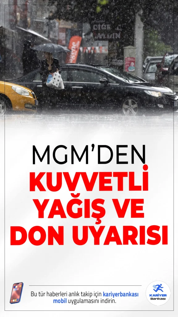 Meteoroloji'den Kuvvetli Yağış ve Don Uyarısı! 4 Aralık 2025 İl İl Hava Durumu.Meteoroloji Genel Müdürlüğü (MGM), İzmir, Aydın ve Muğla başta olmak üzere birçok bölgede kuvvetli yağış, buzlanma ve don uyarısı yaptı. İşte yurt genelinde hava durumu tahminleri ve dikkat edilmesi gerekenler...
