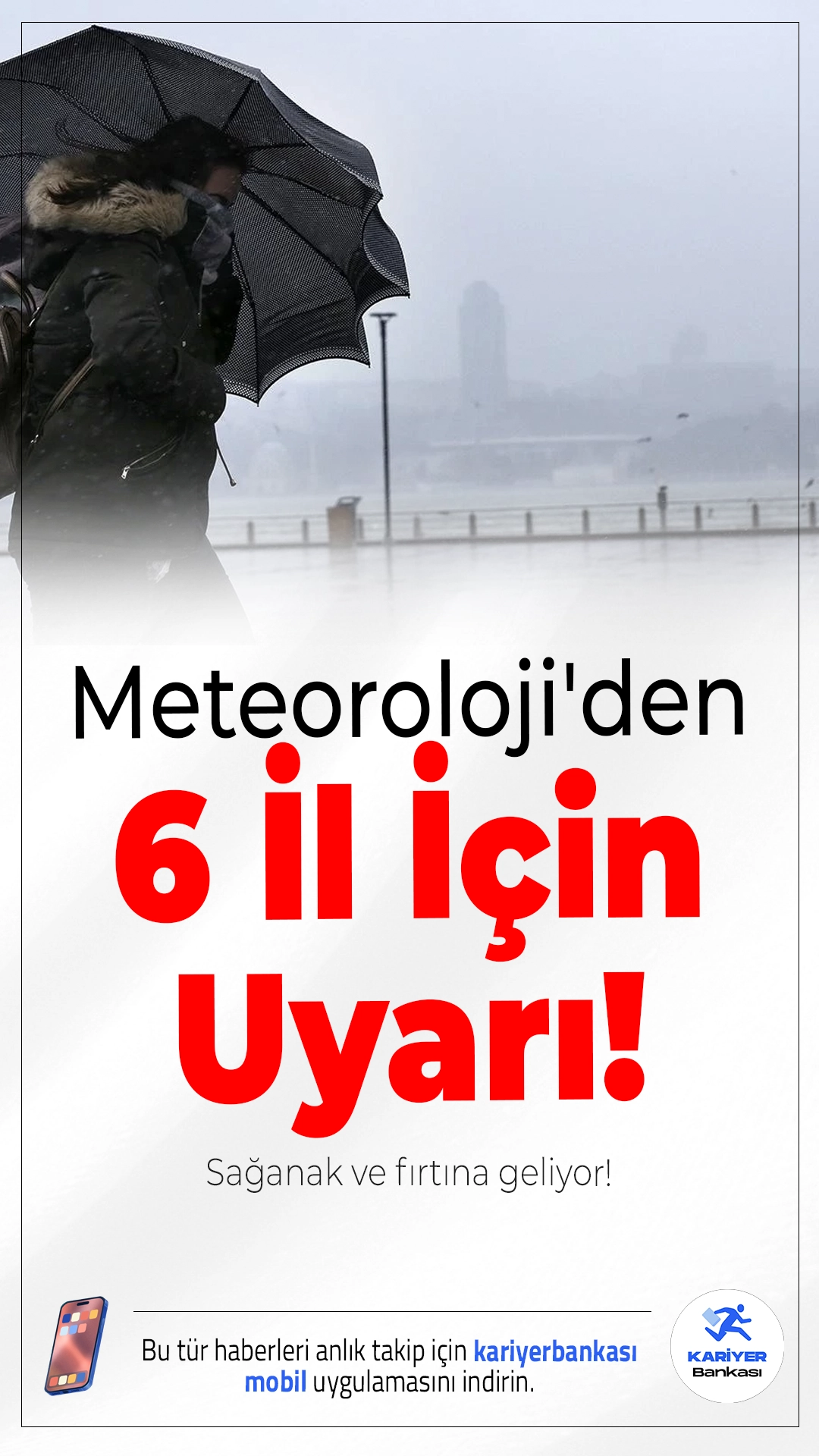 Meteoroloji'den 6 İl İçin Uyarı: Sağanak ve Fırtına Geliyor!5 Aralık 2025 hava durumu raporuna göre, kuvvetli yağış ve fırtına beklenen 6 il için sarı ve turuncu kodlu uyarı yapıldı. Vatandaşların dikkatli ve tedbirli olması istendi.