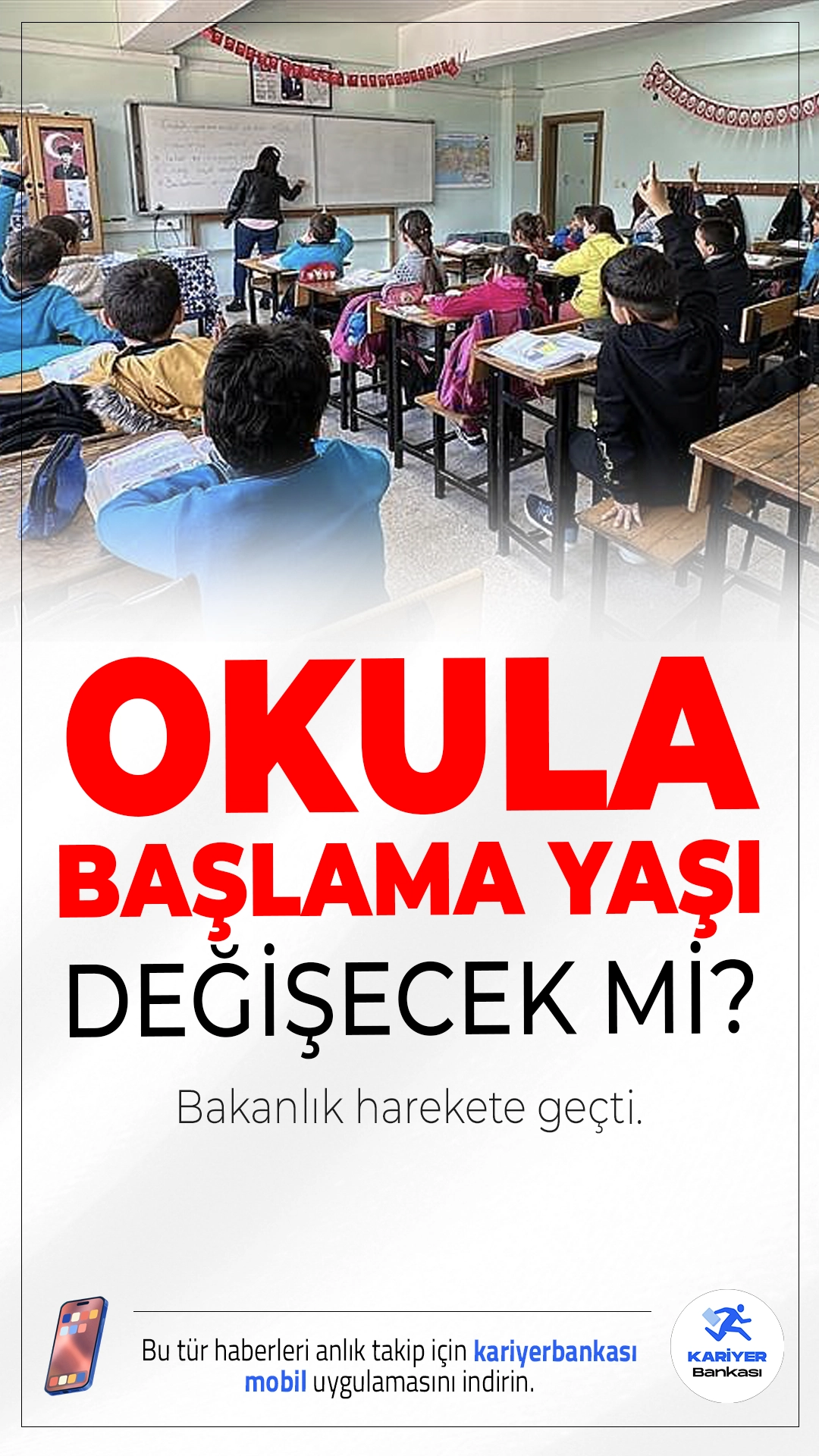 Okula Başlama Yaşı Değişiyor mu? Bakanlık Yeni Düzenleme İçin Harekete Geçti.Okula başlama yaşıyla ilgili yeni düzenleme geliyor: Akran zorbalığını ve akademik uyum sorunlarını azaltmak hedefleniyor.