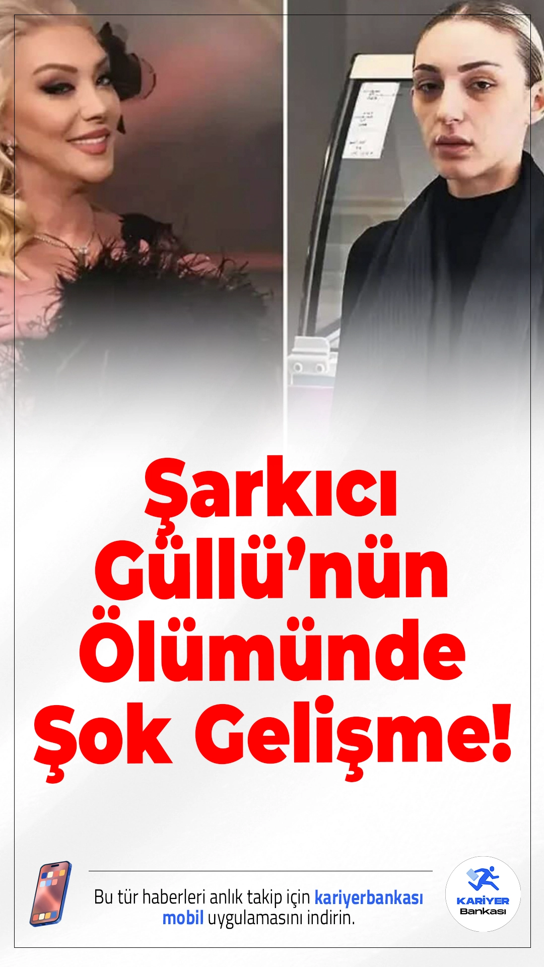 Şarkıcı Güllü’nün Ölümünde Şok Gelişme: Kızı ve Arkadaşı Gözaltında!Yalova’da 26 Eylül’de hayatını kaybeden “Güllü” adıyla tanınan şarkıcı Gül Tut’un ölümüne ilişkin yürütülen soruşturma derinleşti. Tut’un kızı Tuğyan Ülkem Gülter ile arkadaşı Sultan Nur Ulu, “kasten öldürme” suçlamasıyla gözaltına alındı. Soruşturma kapsamında olayla ilgili 3 kişi daha gözaltına alındı.