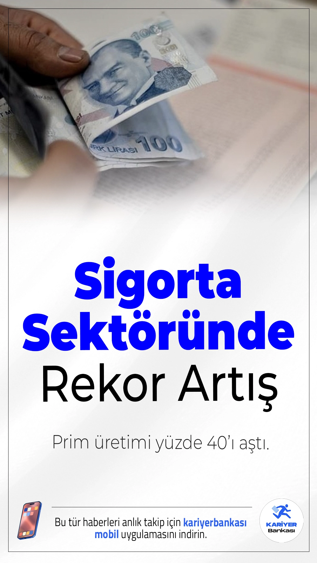Sigorta Sektöründe Rekor Artış: Prim Üretimi Yüzde 40’ı Aştı.TSB Başkanı Uğur Gülen, sigorta sektörünün 2025 yılını güçlü bir büyüme ile kapatacağını açıkladı. Kasım sonu itibarıyla 1 trilyon TL’yi aşan prim üretiminin yıl sonunda 1,2 trilyon TL’ye ulaşması bekleniyor.