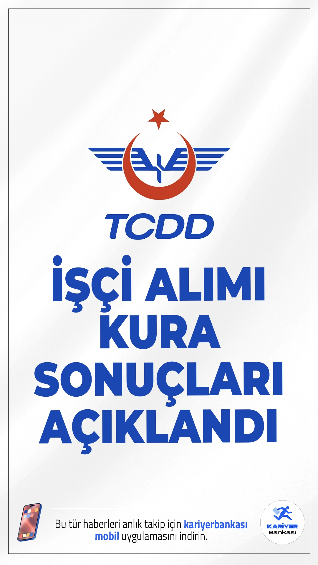 TCDD 346 Sürekli İşçi Alımı Kura Sonuçları Açıklandı.TCDD'nin 780 kişilik sürekli işçi alımı kapsamında yapılan kura çekimi sonuçlandı. 346 kişilik kadro için belirlenen isimler açıklandı, adaylar mülakat sürecine geçiş yapacak.
